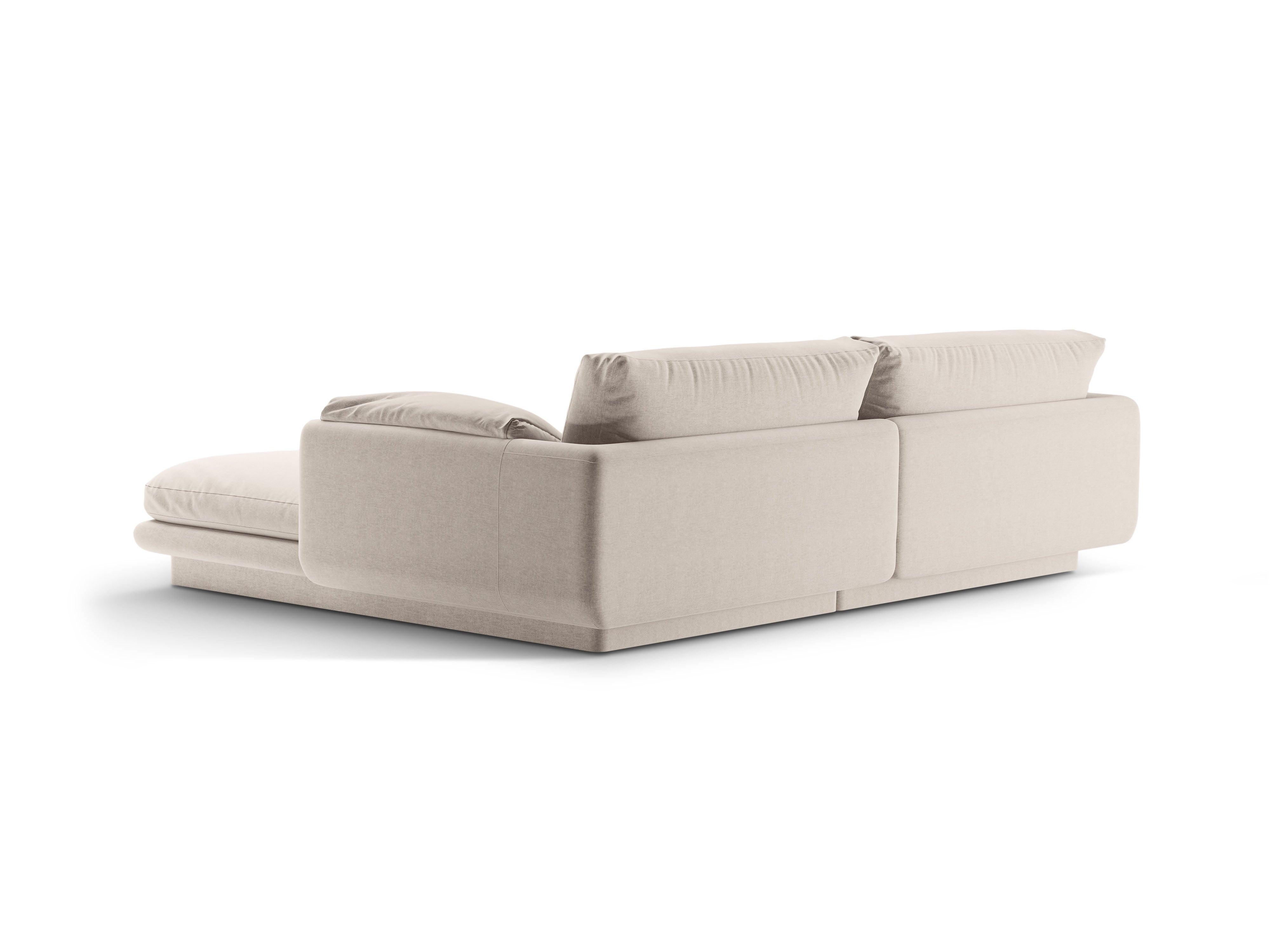LEFT LEVE CORNER 3-person light beige Torino