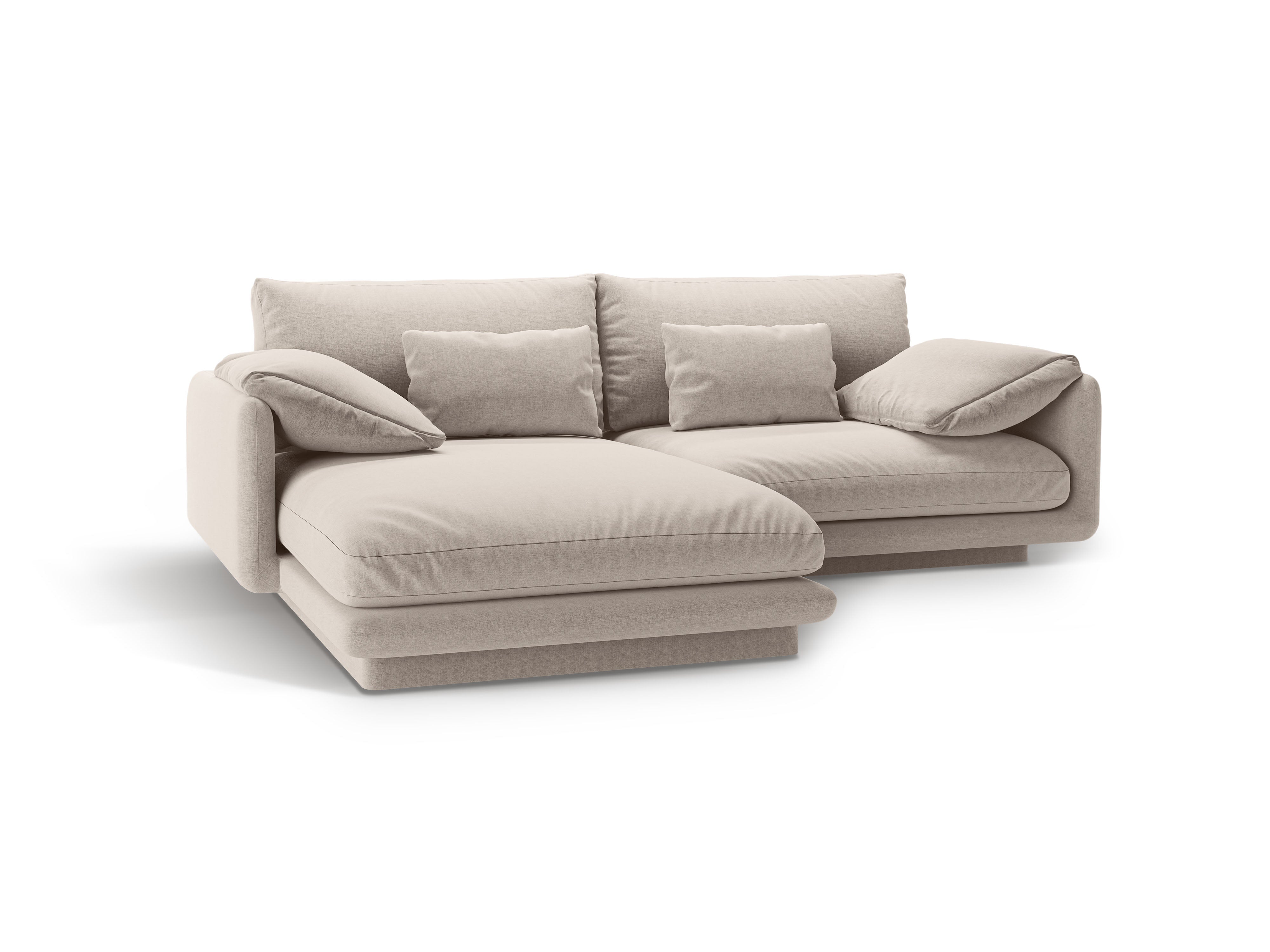 LEFT LEVE CORNER 3-person light beige Torino