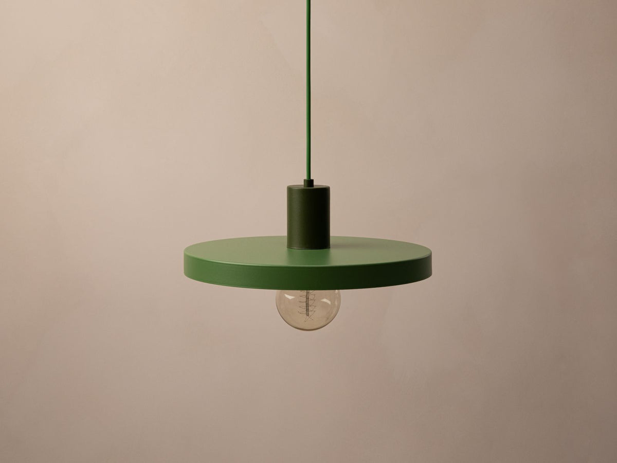 Lampa wisząca ORI zielony – ujęcie 3