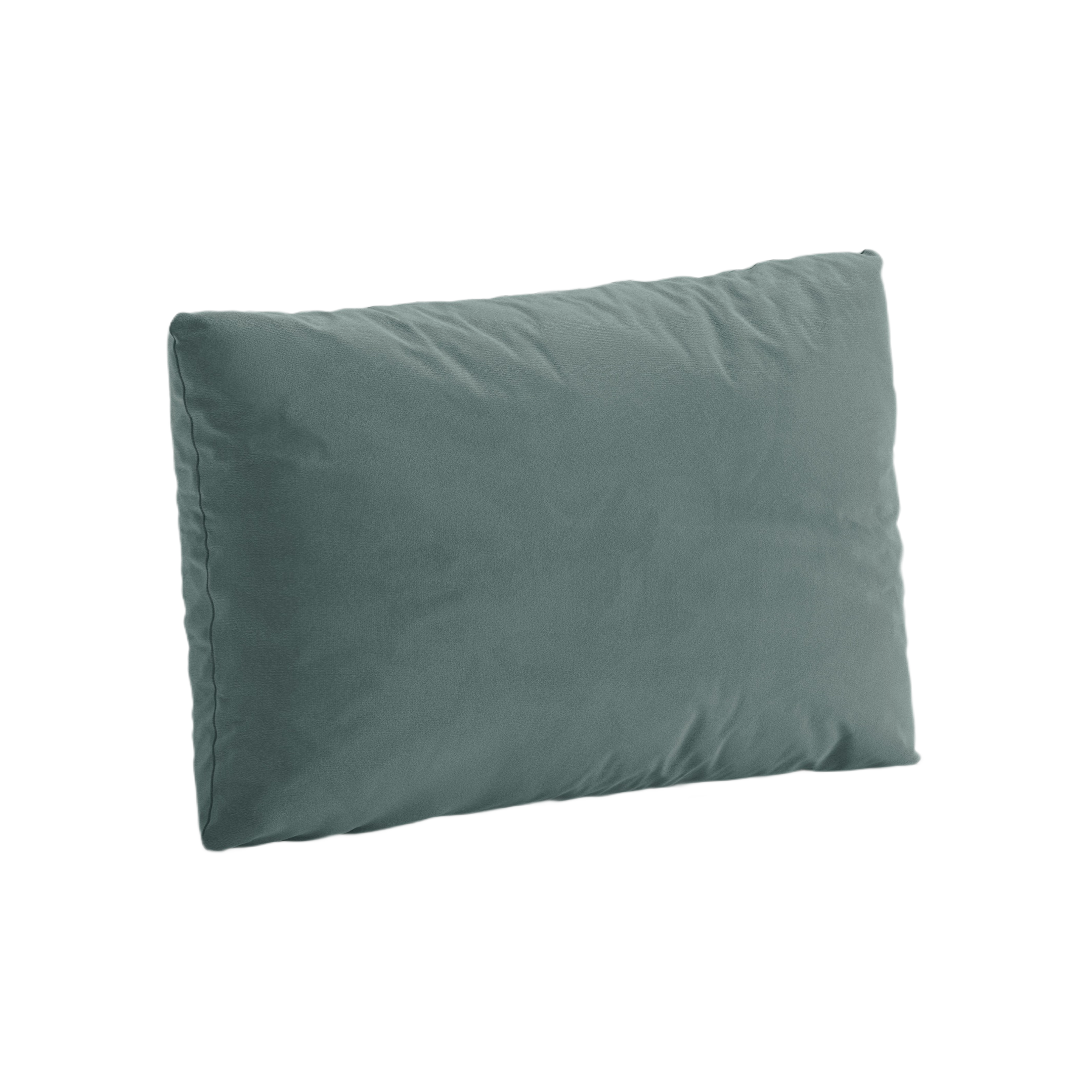 Velvet Cushion POPPY Light Blue