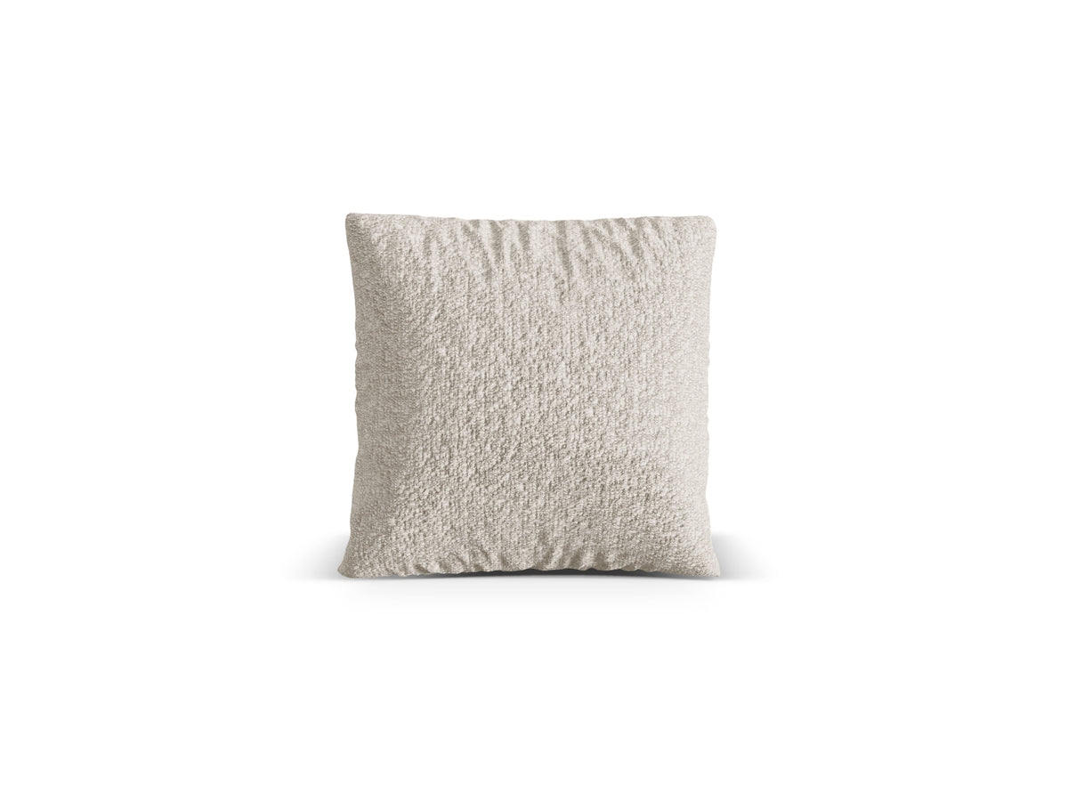 Poduszka dekoracyjna NURIA beżowy boucle – 40x40 cm