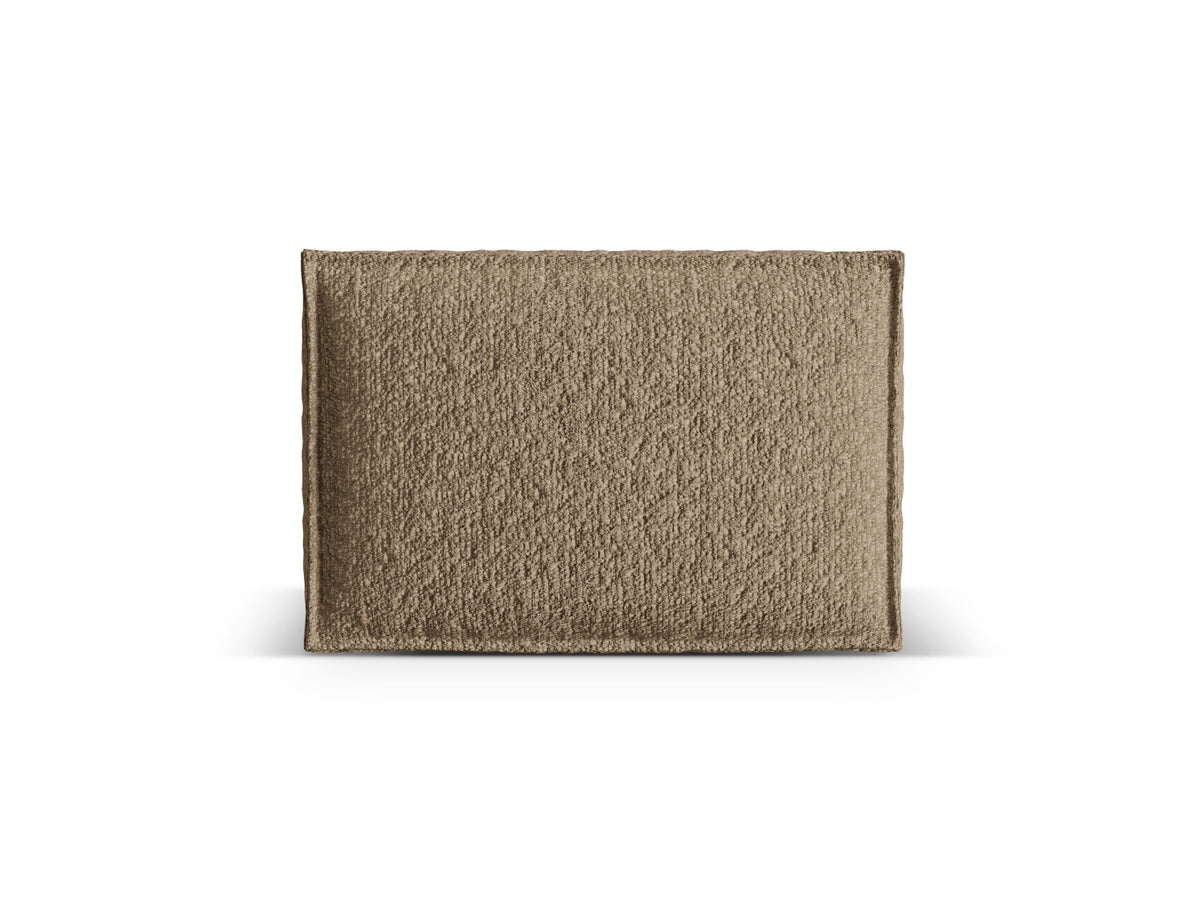 Poduszka dekoracyjna NURIA cappuccino boucle – 60x40x19 cm