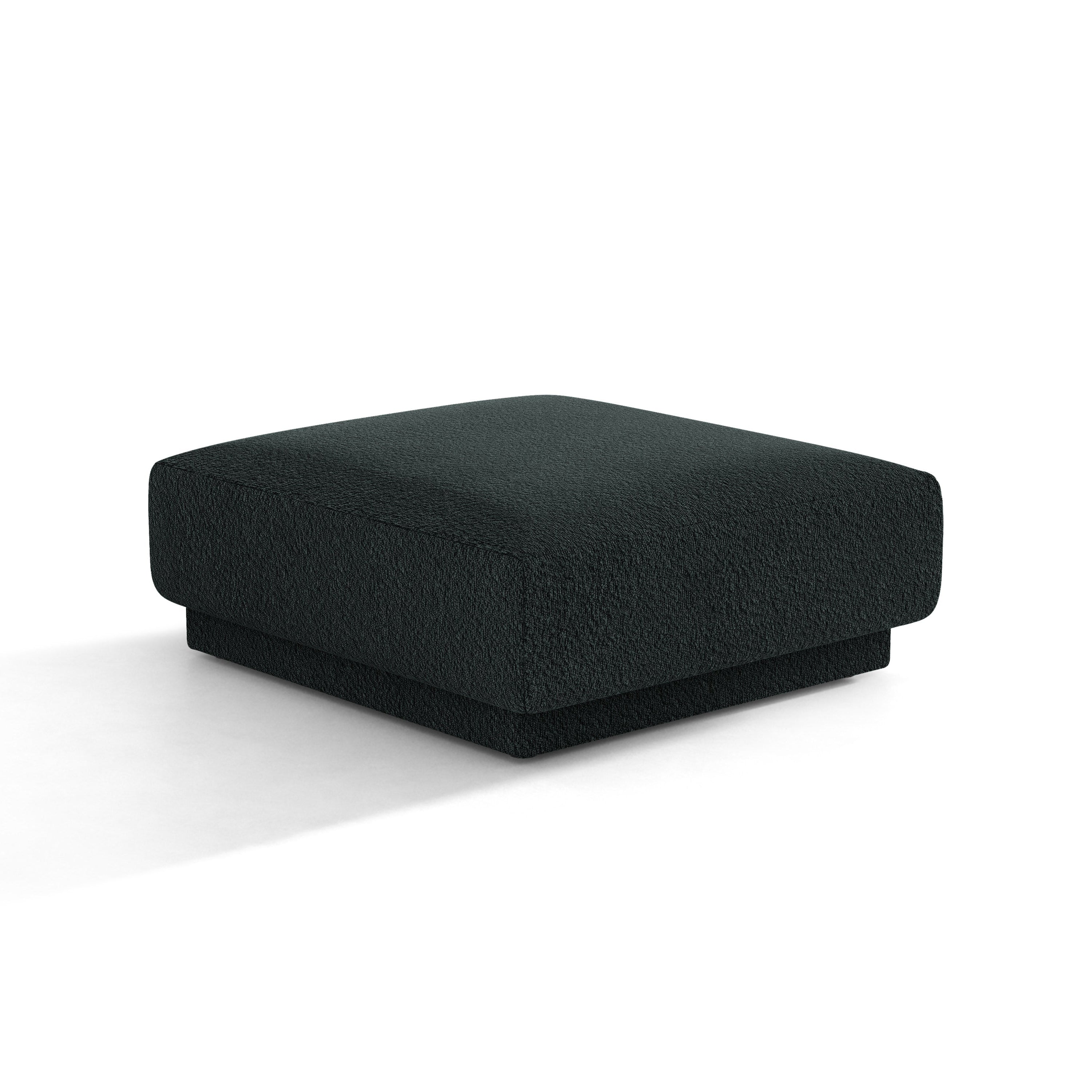 Puf MILEY czarny boucle – Micadoni