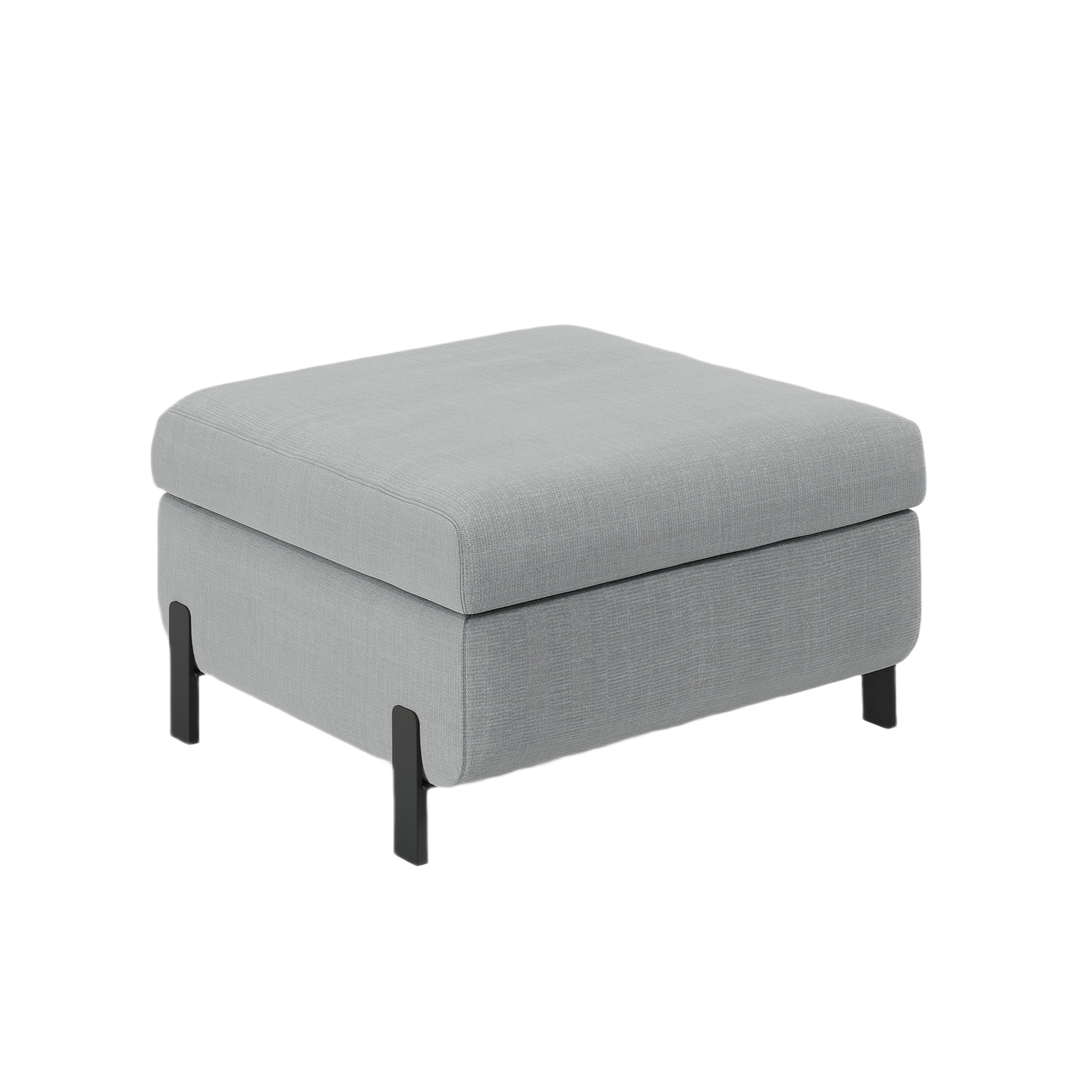 Puk with Box, "Gloria", 1 Seat, Light Gray, 87x72x46
Made in Europe