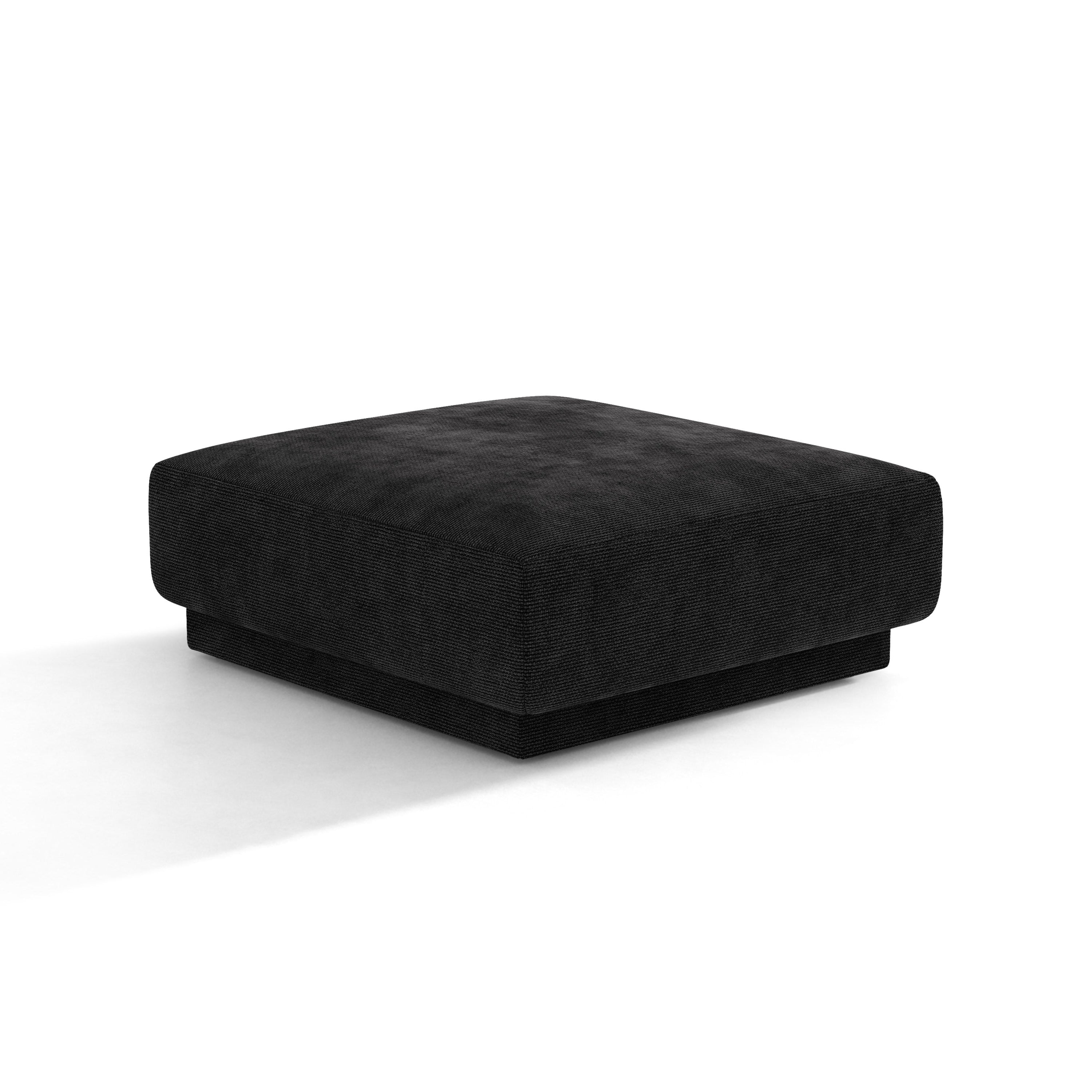 Puff MILEY black chenille silky