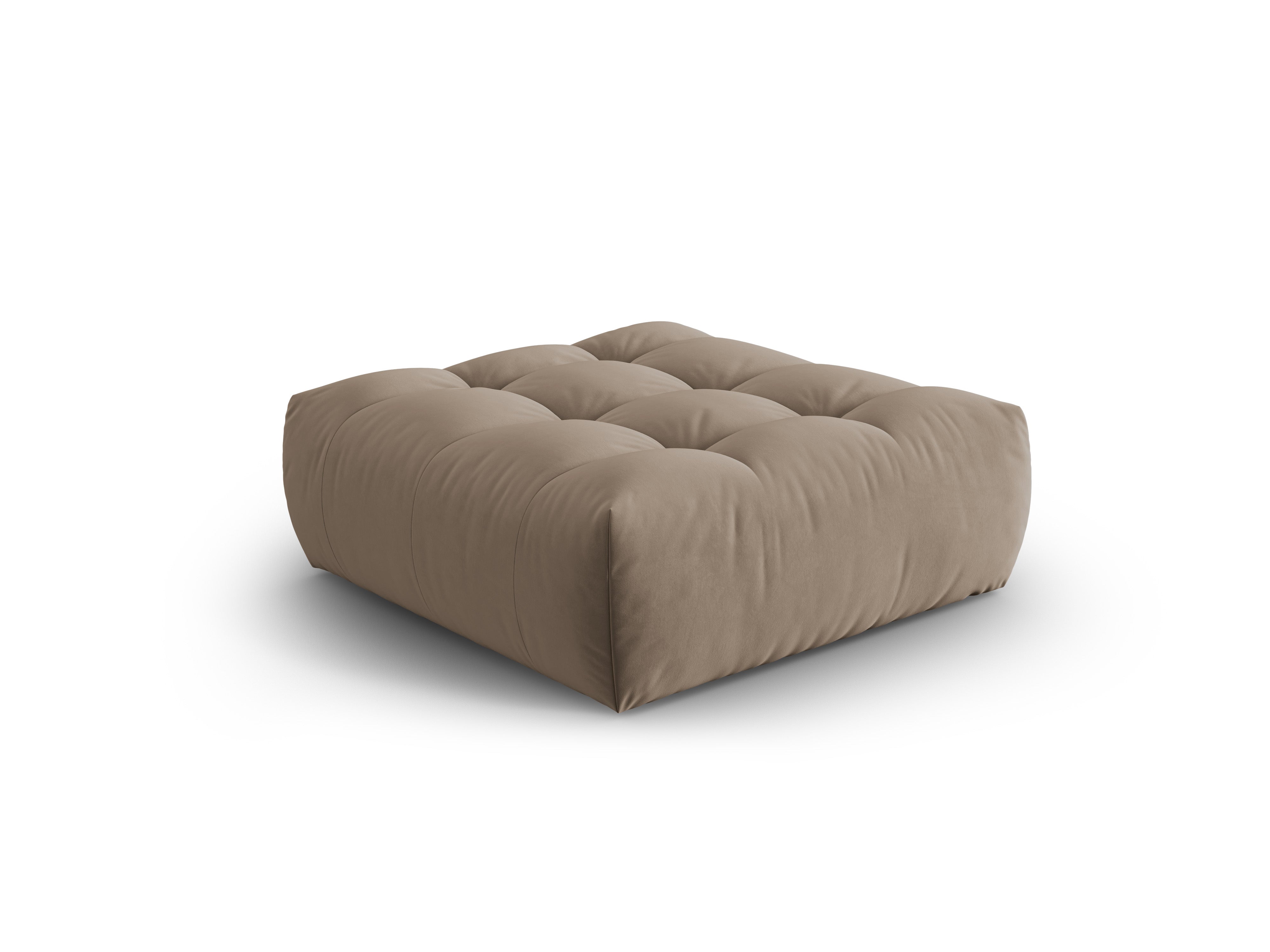 Velvet Ponuf, "Bloom", 1 Seat, Light Brown, 110x101x42
Made in Europe
