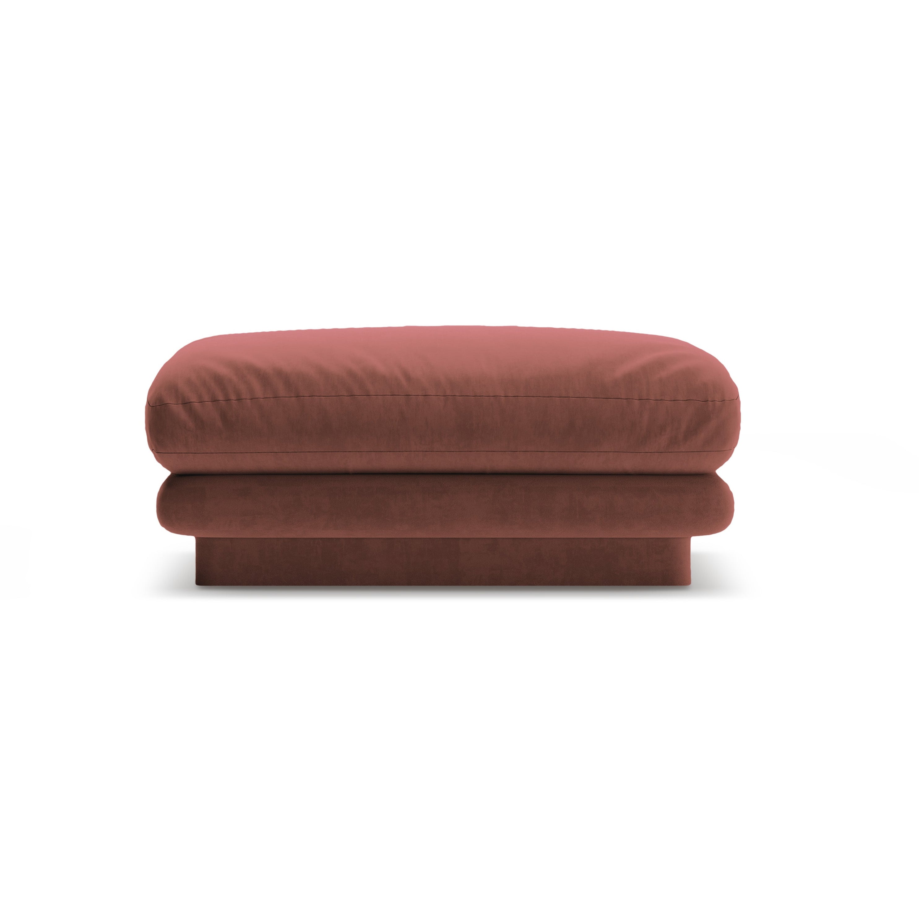 Pouf velvety torino cuoio