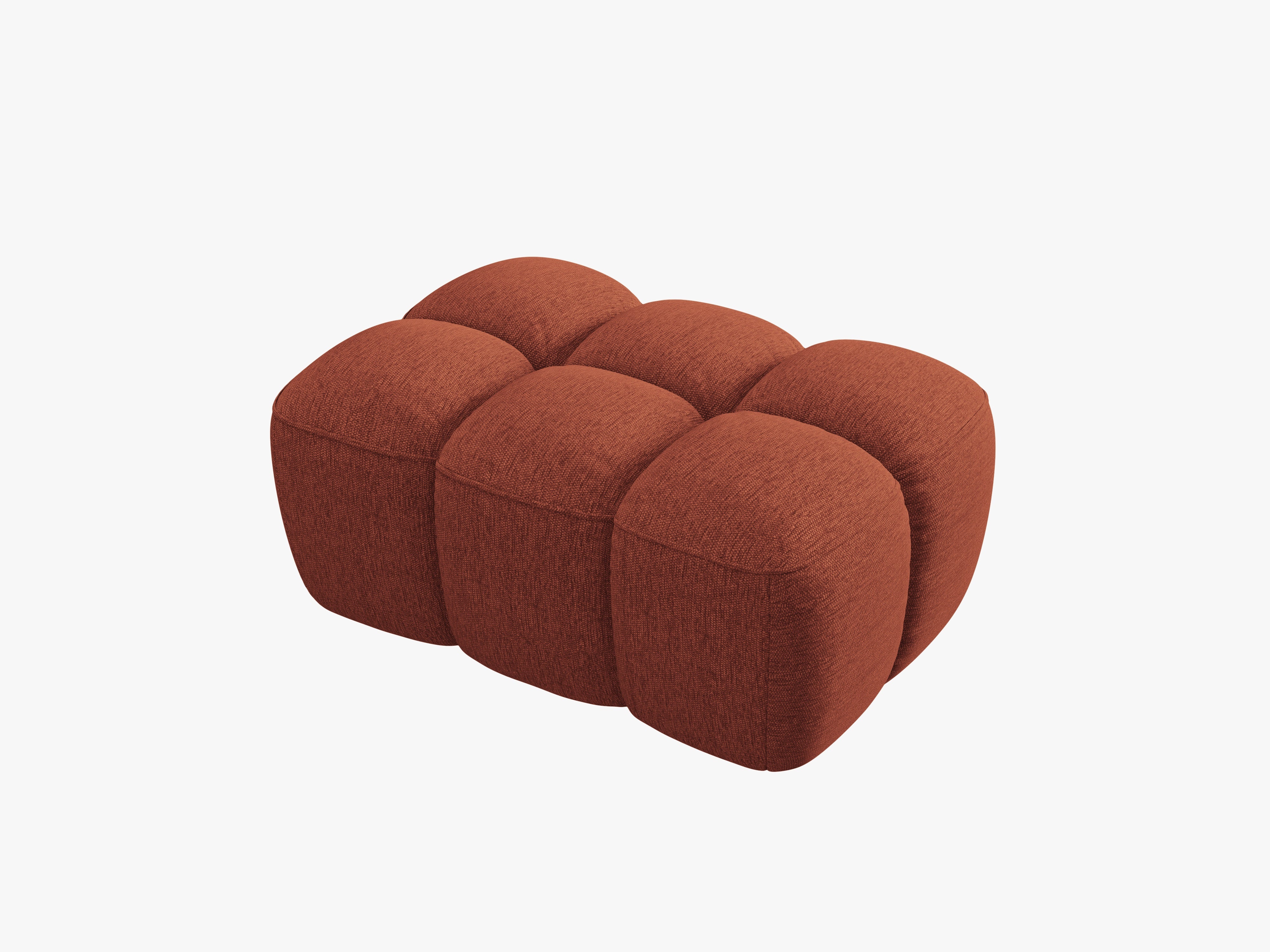 LISA terracotta pouf