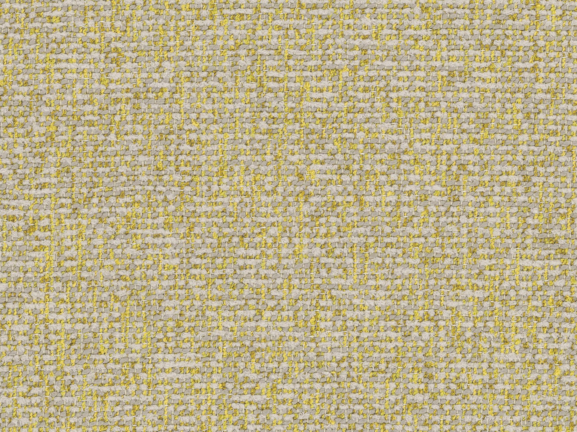 Rectangular pouf KATE yellow mélange