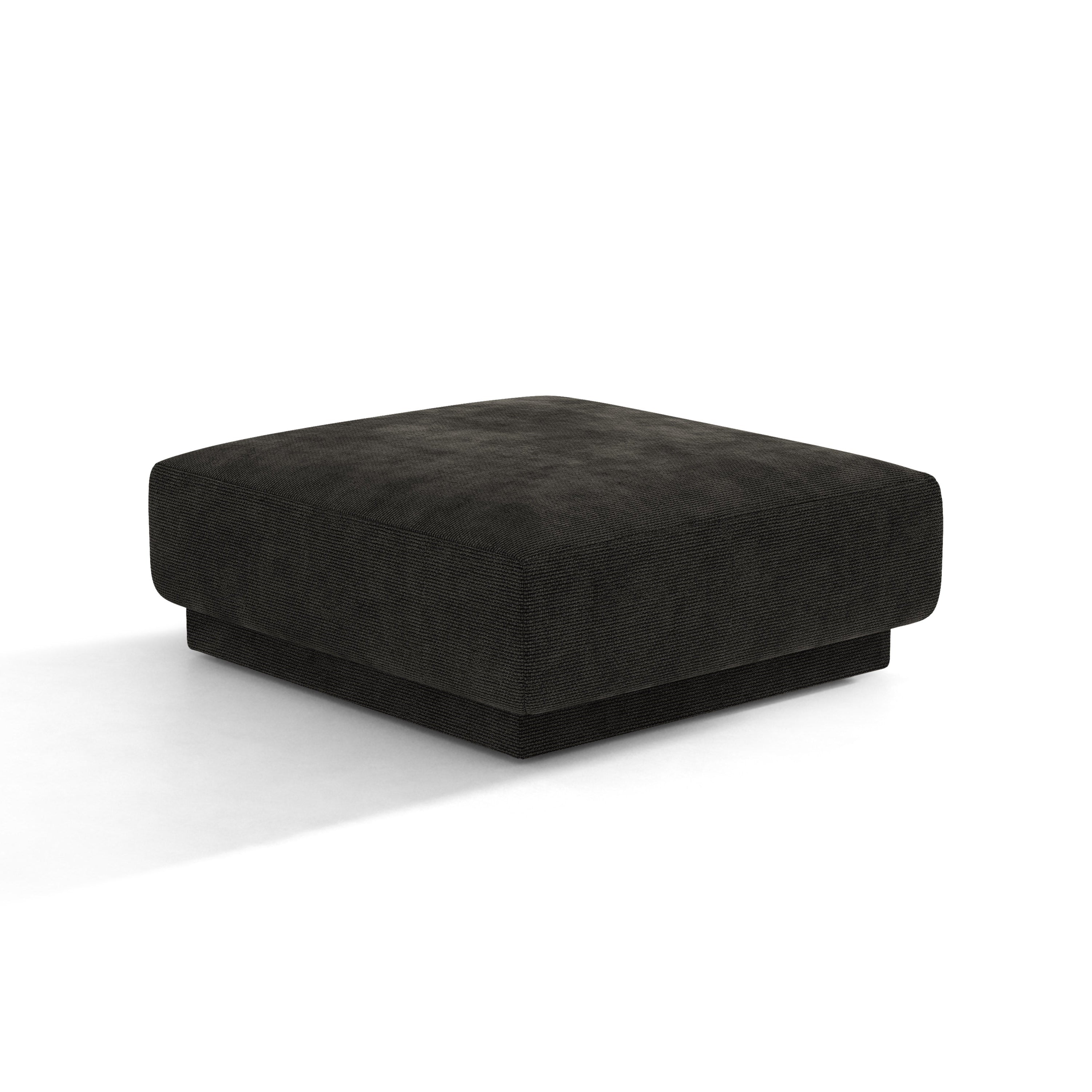 Puf MILEY antracytowy szenil – Micadoni