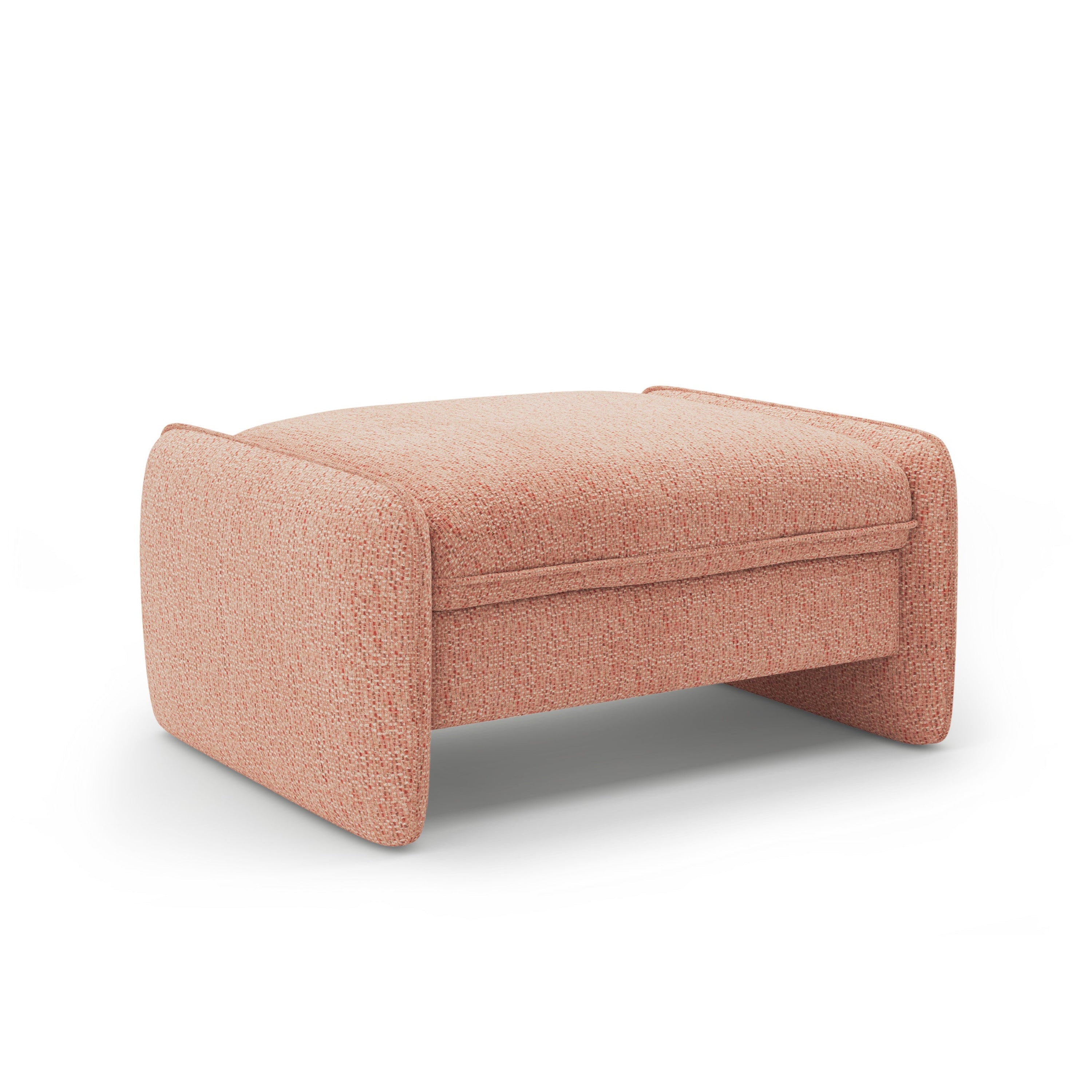Puff GEORGIA in pink chenille