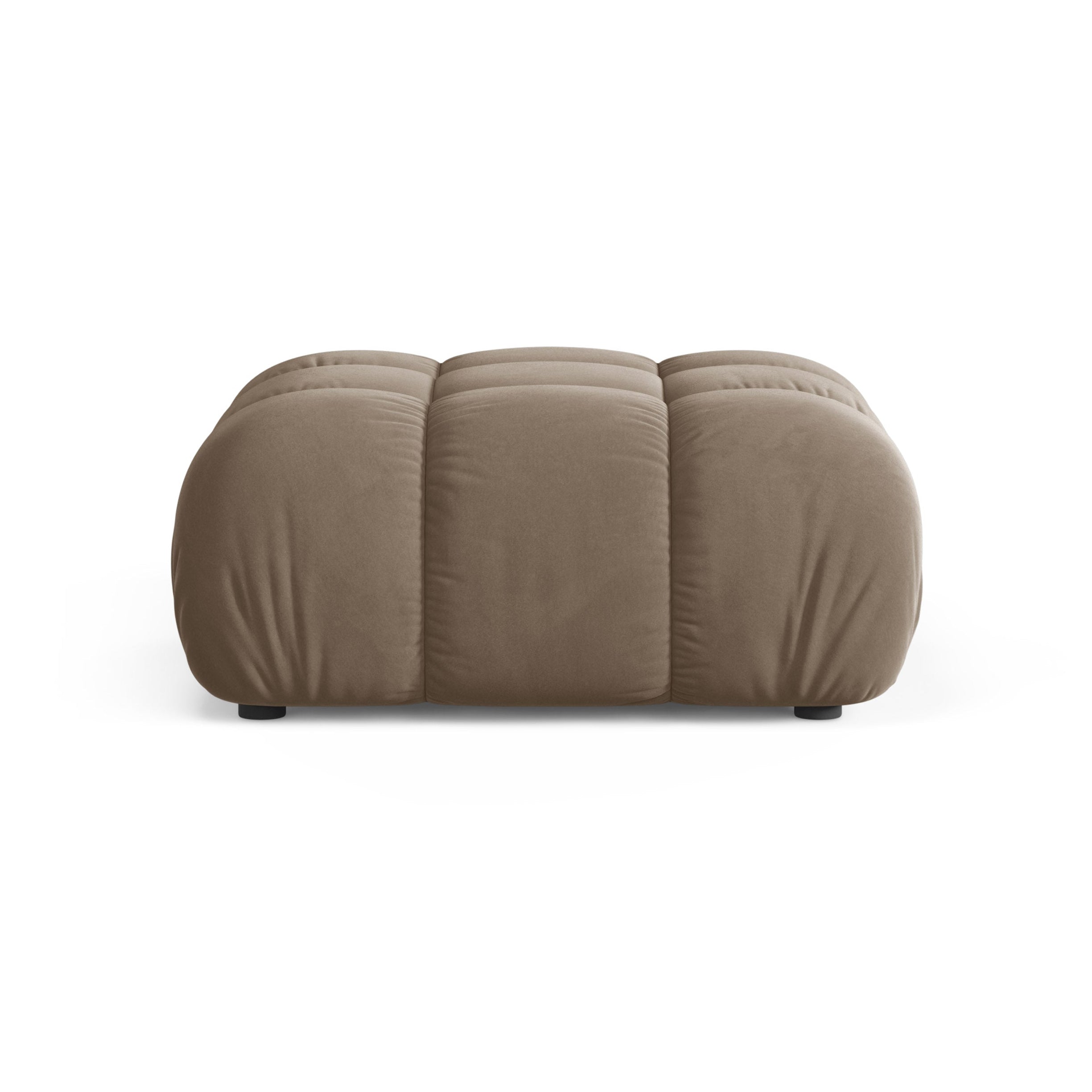 Puf / moduł aksamitny BELLIS cappuccino