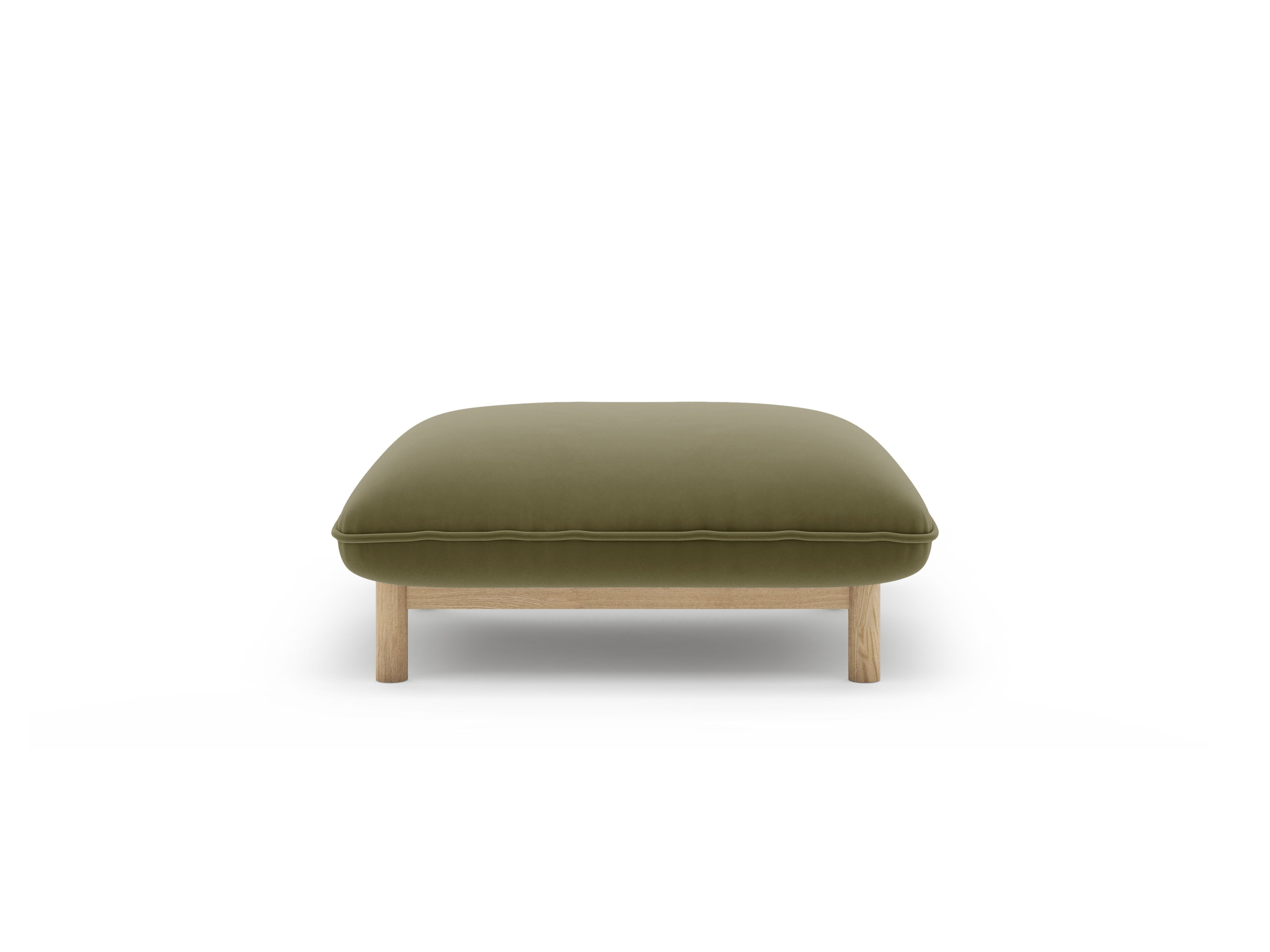 Samt Pouf ADA hellgrün