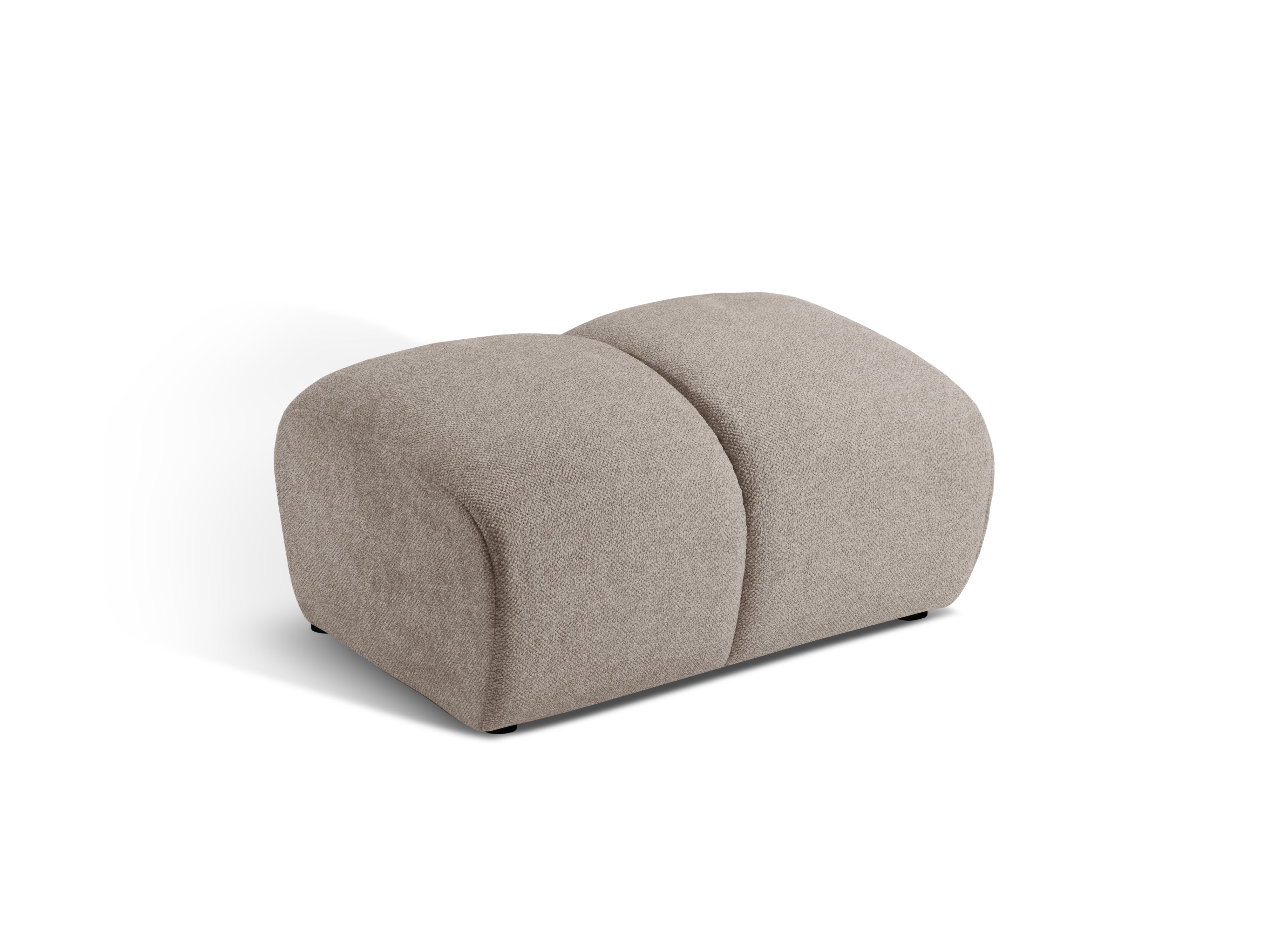 Puf DIANA dunkelbeige Chenille