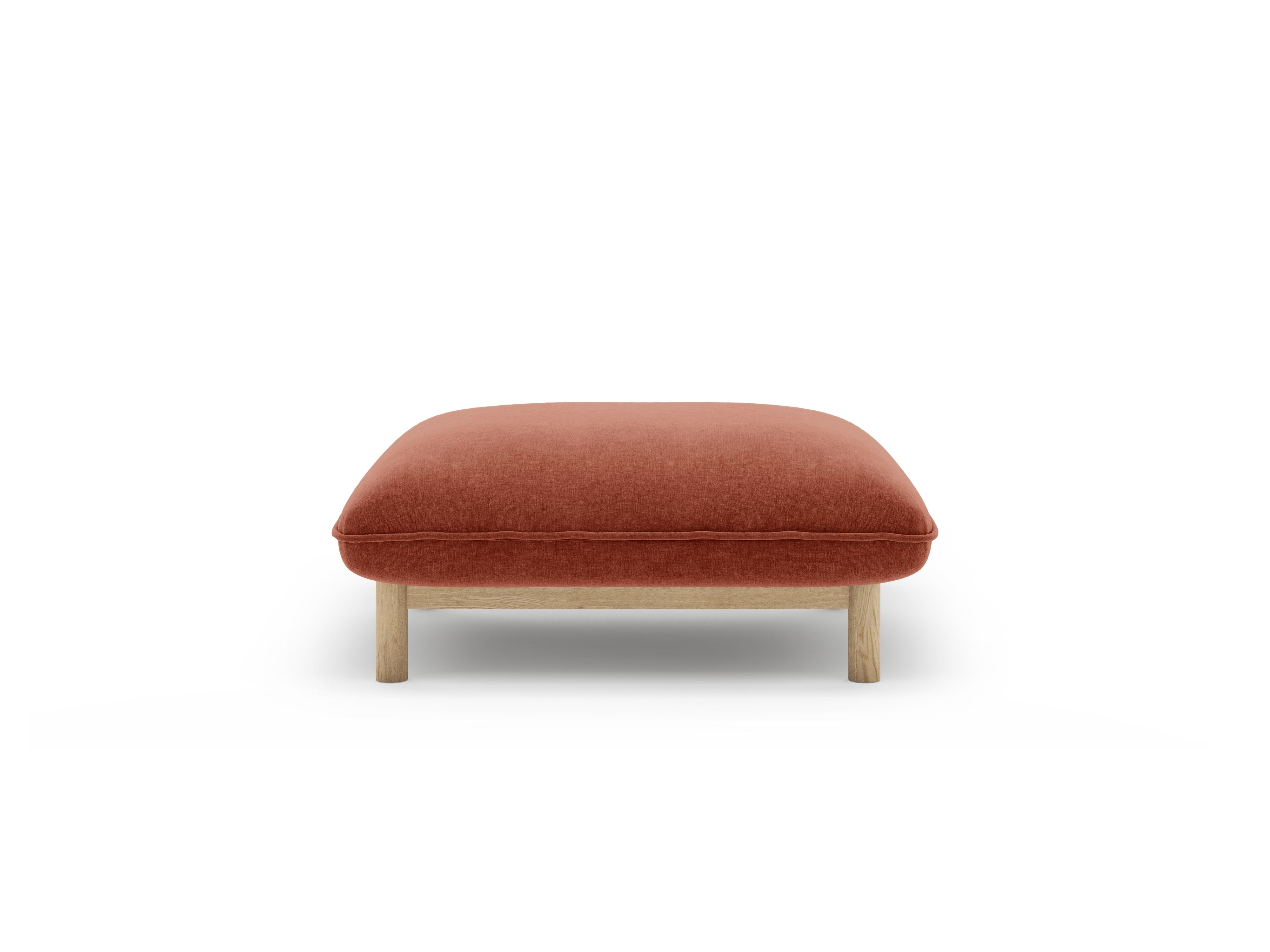 Puf ADA kastanienbraun Chenille