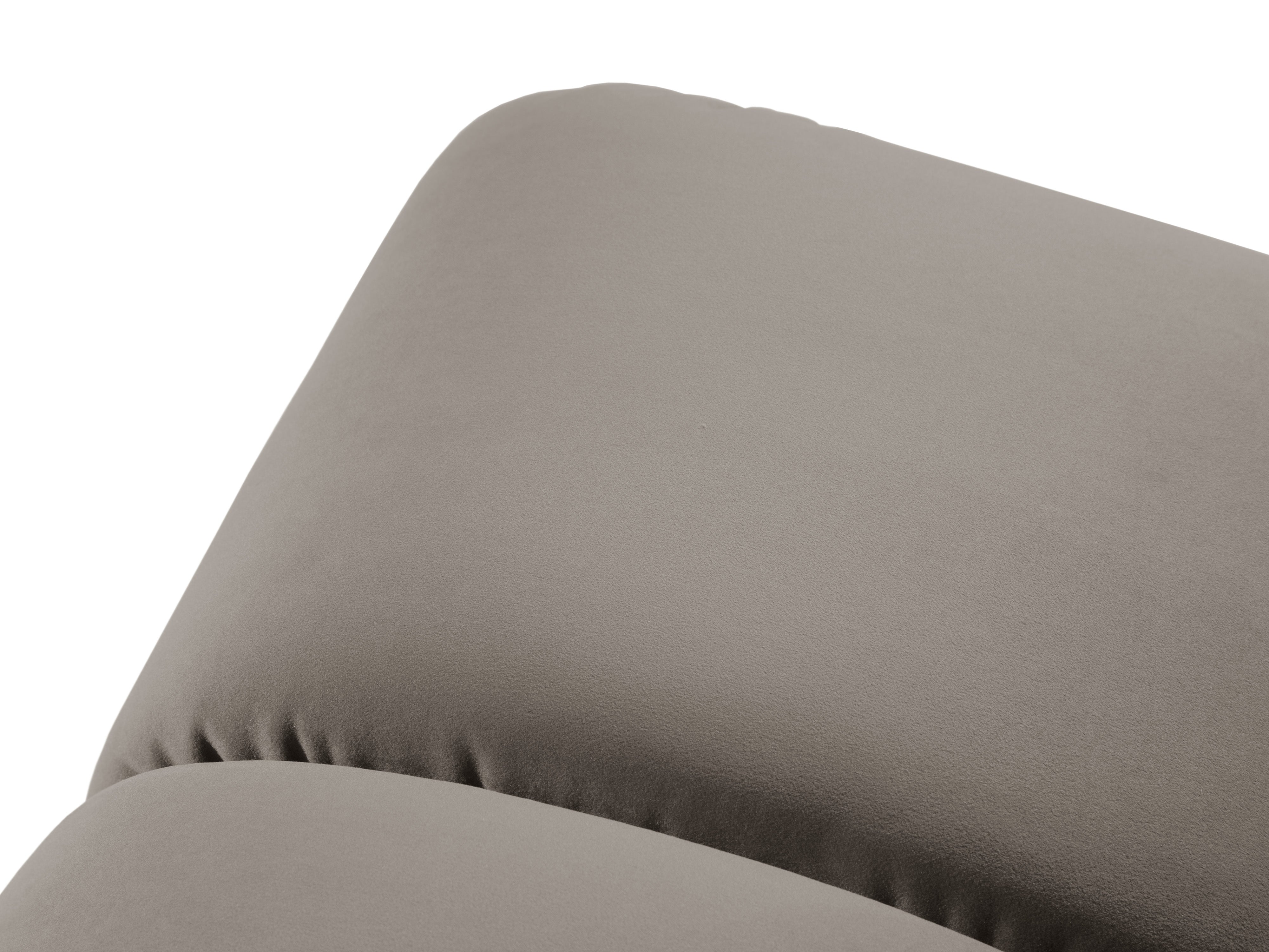 Velvet Ponuf, "Diana", 1 Sitz, Graubraun, 82x60x42
In Europa gemacht