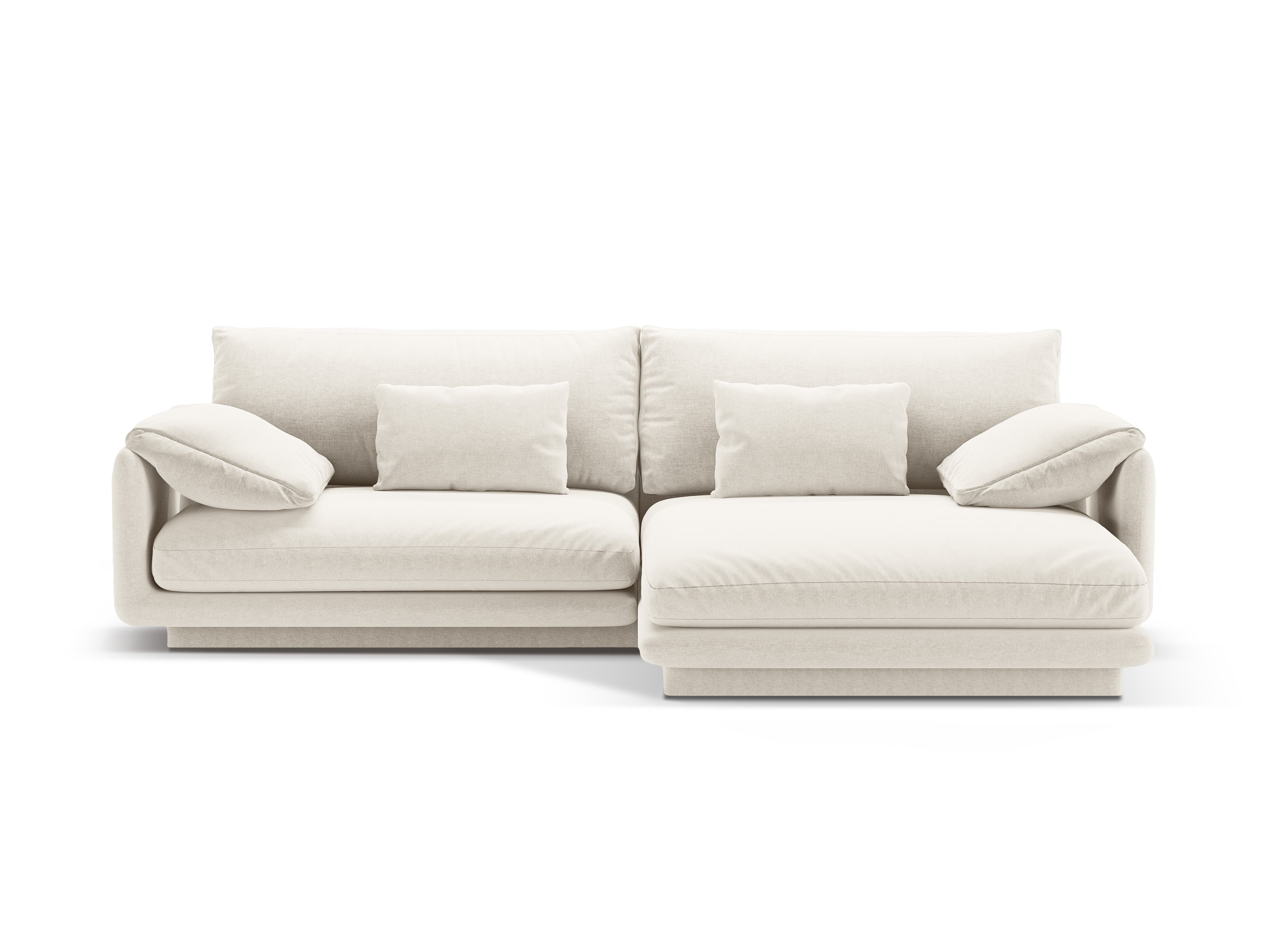 Right-sided corner of 4-person Torino ivory