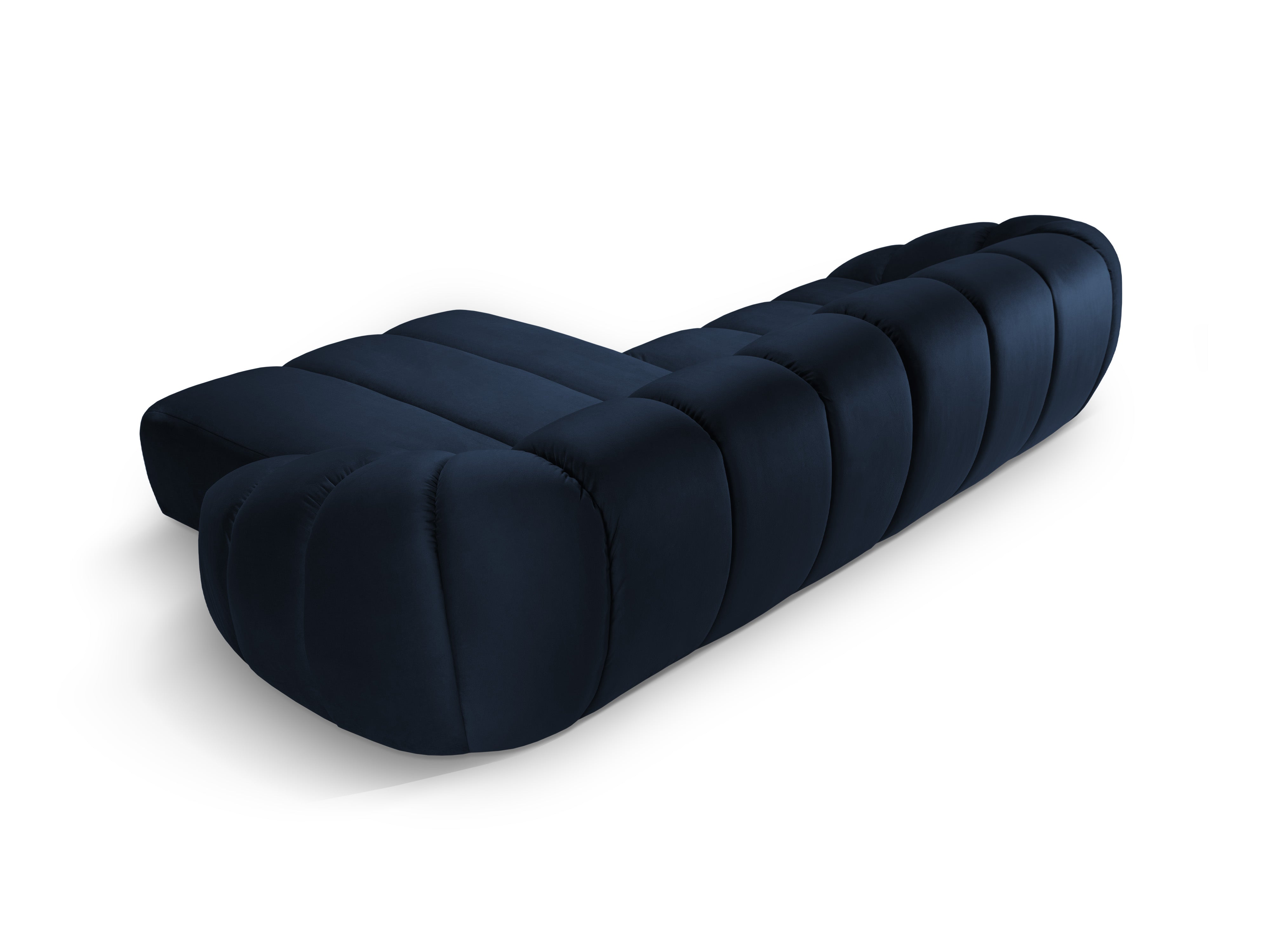Velvet Right Corner Sofa, "Diana", 4 Sitze, Royal Blue, 334x182x72
In Europa gemacht