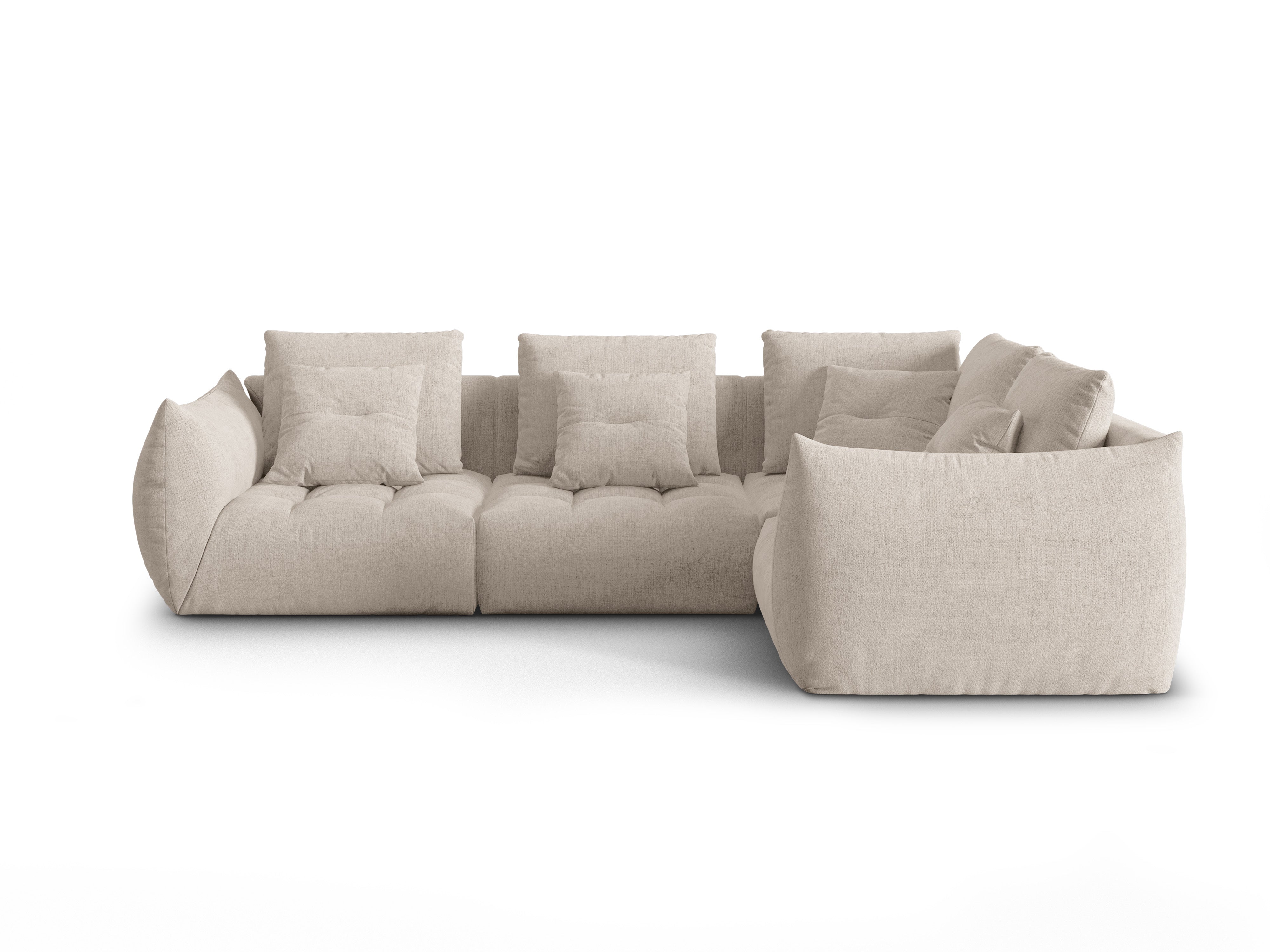 Modular Right Corner Sofa, "Bloom", 3 Seats, Dark Beige, 316x216x95
Made in Europe