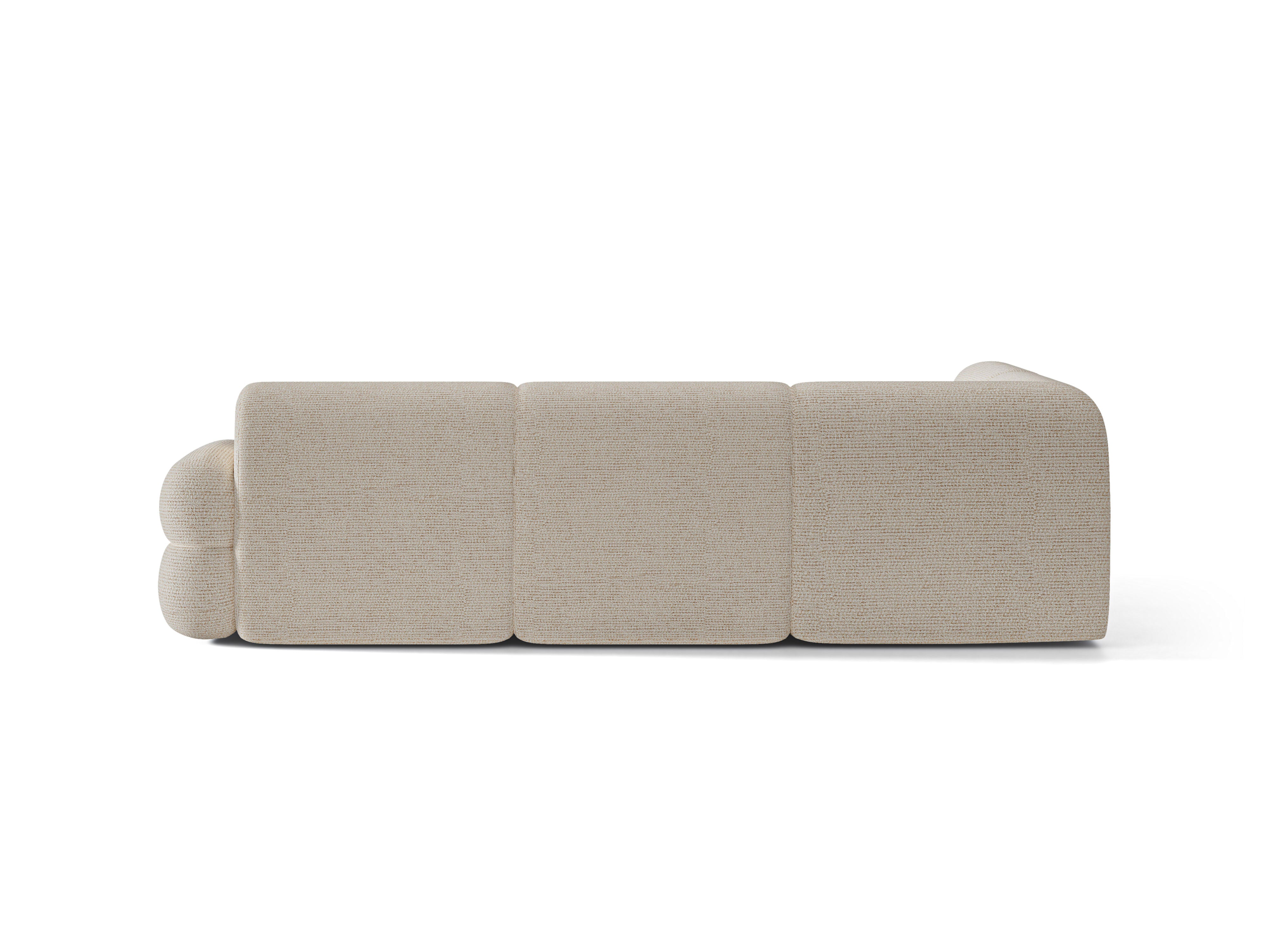 Left-facing L-shaped NEO sofa in beige mélange