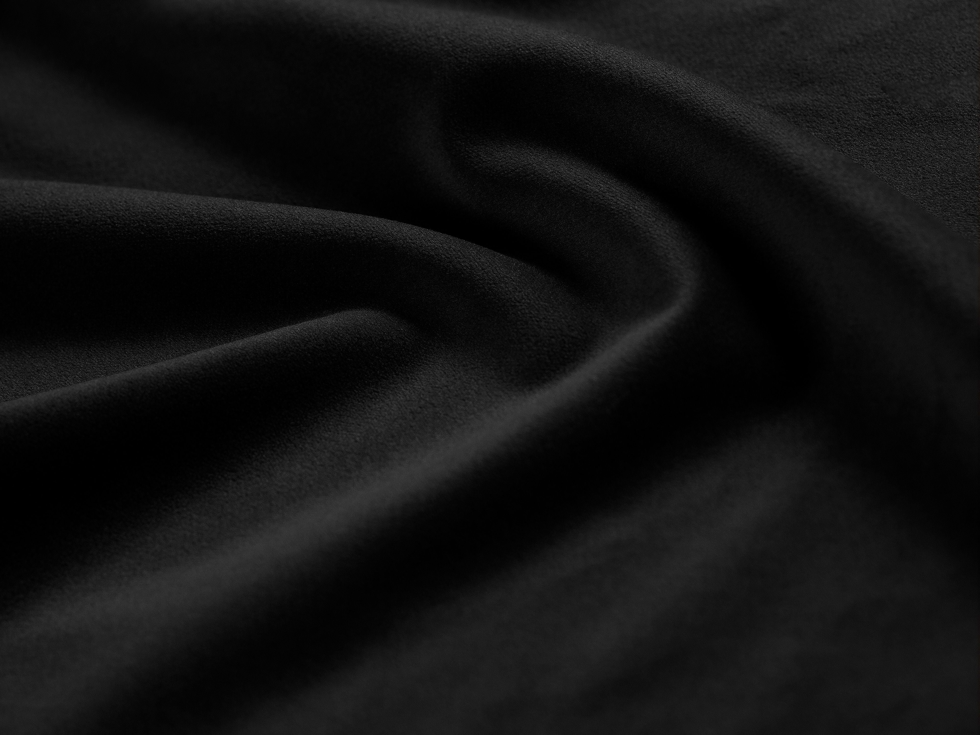 JODIE Black Velvet Right-Handed 3-Seater Sofa