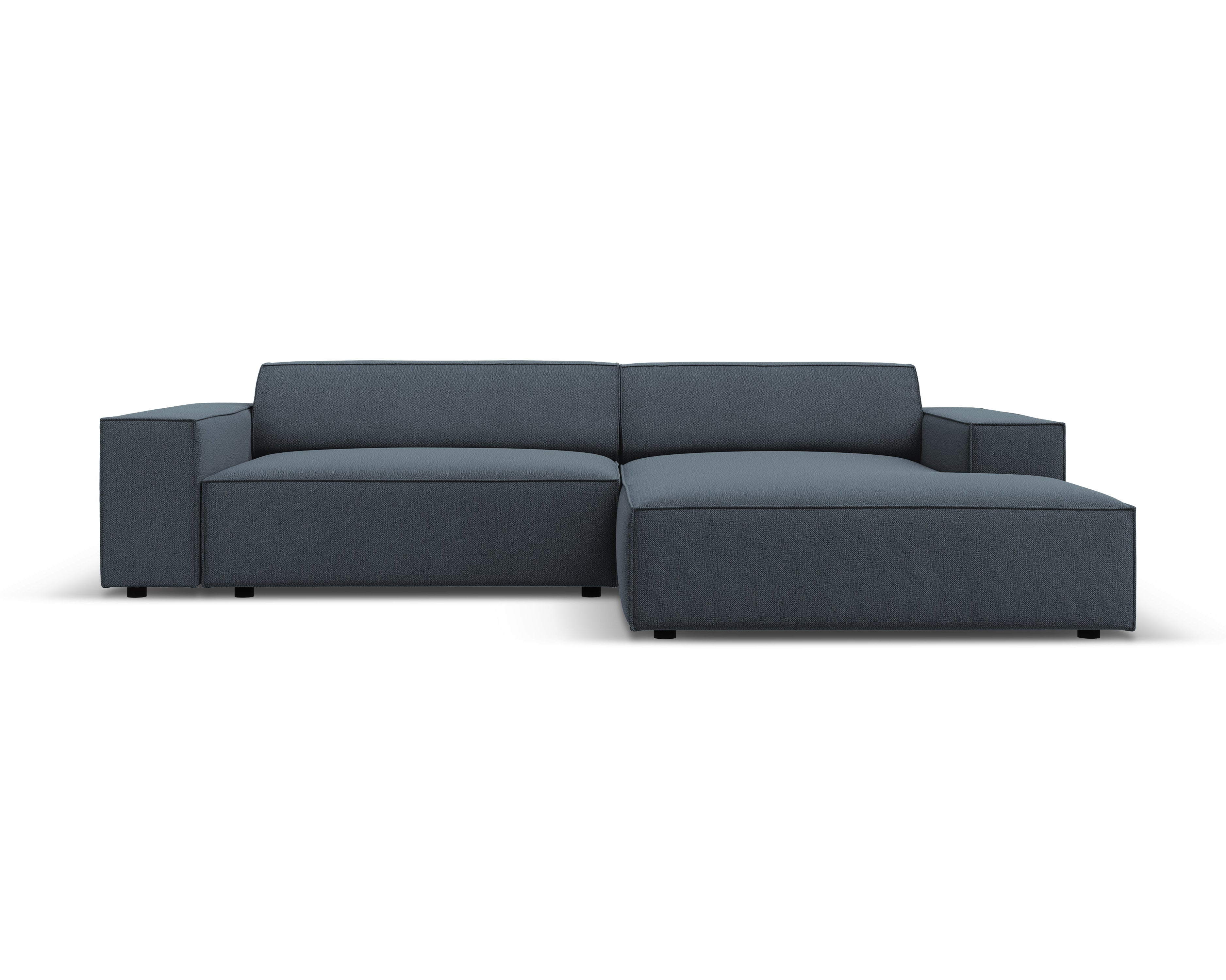 Right-facing 3-seater sofa JODIE in blue
