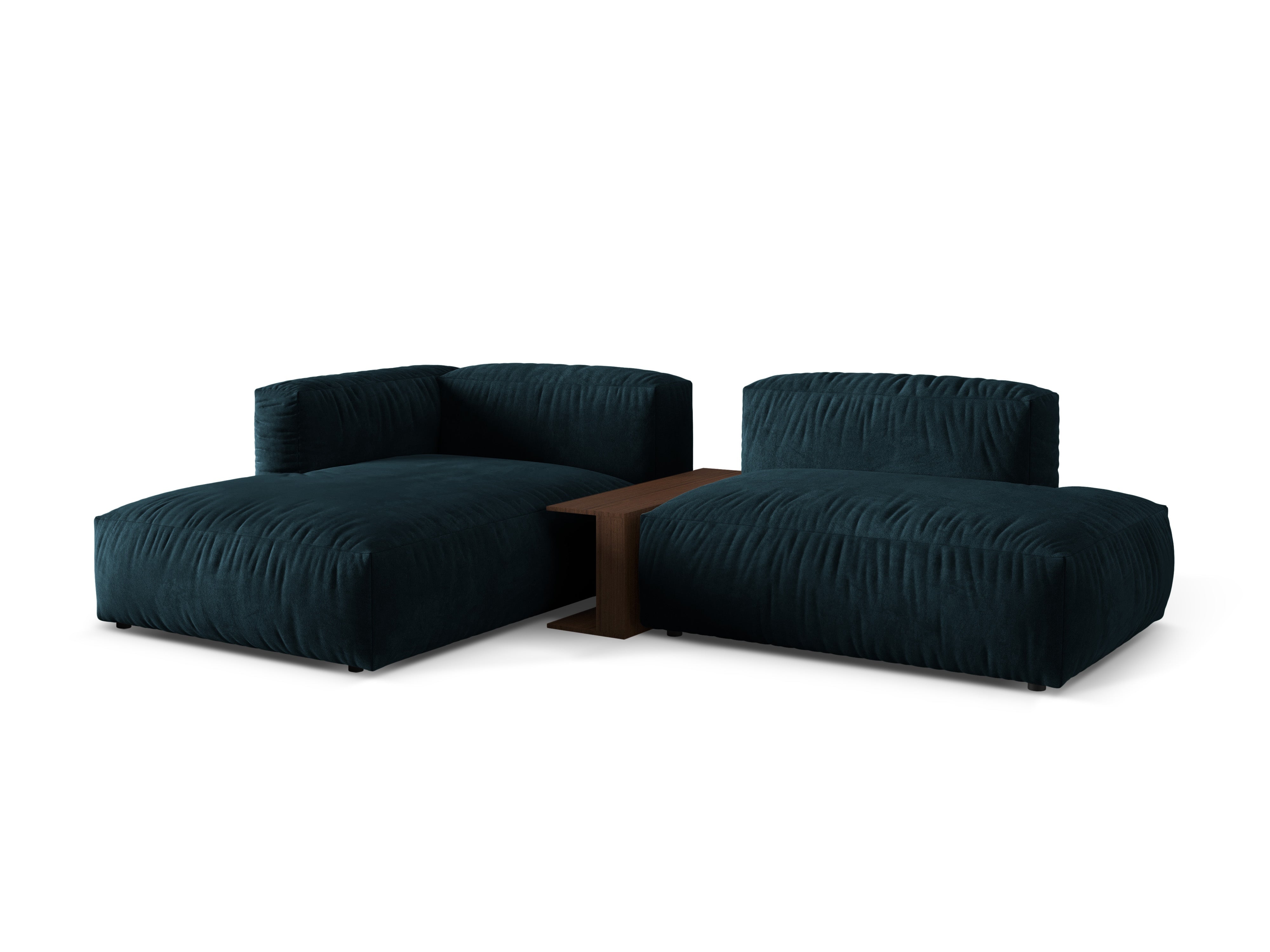 Velvet left -hand corner with Martin Petrol Martin table