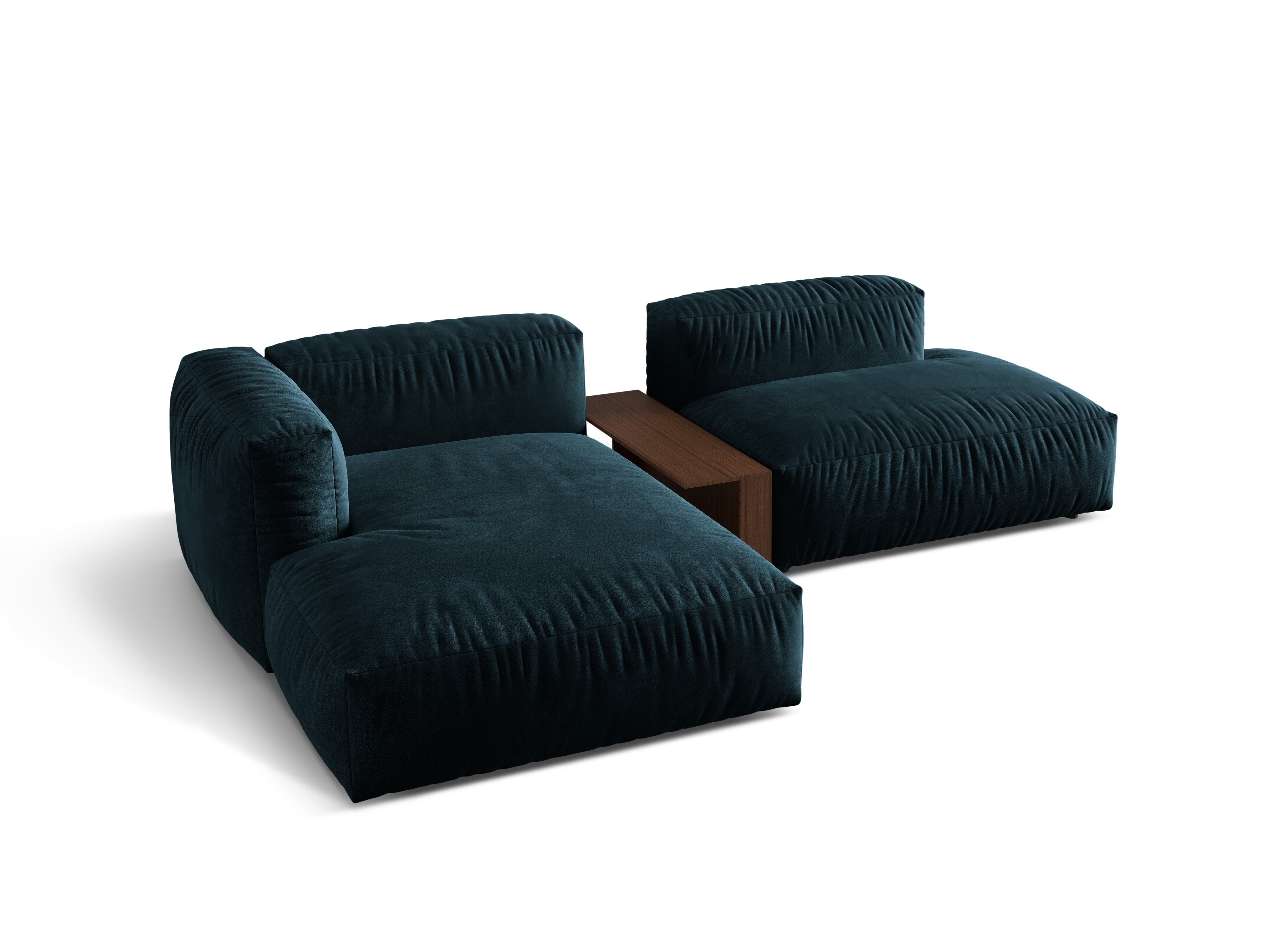 Velvet left -hand corner with Martin Petrol Martin table