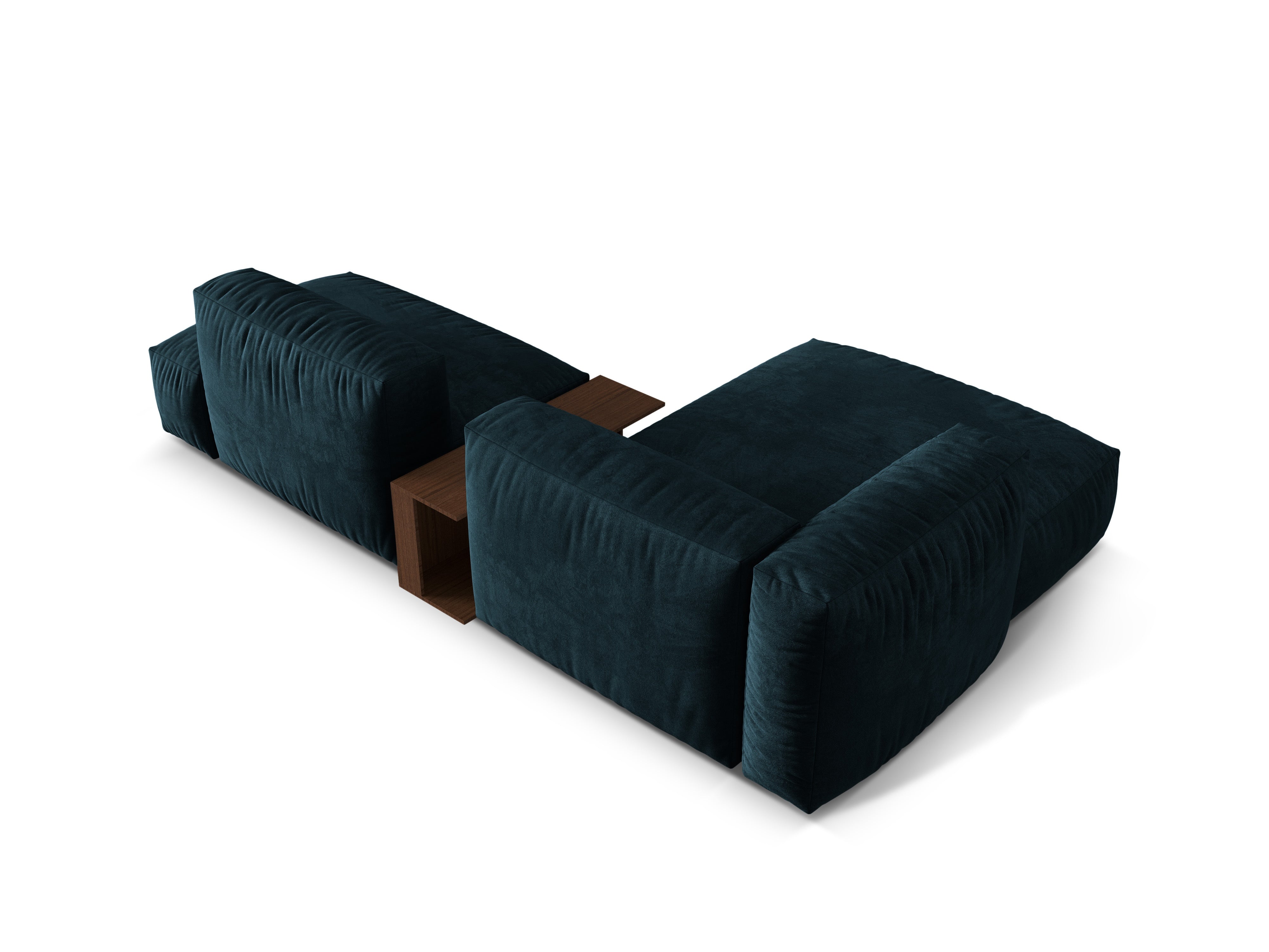Velvet left -hand corner with Martin Petrol Martin table