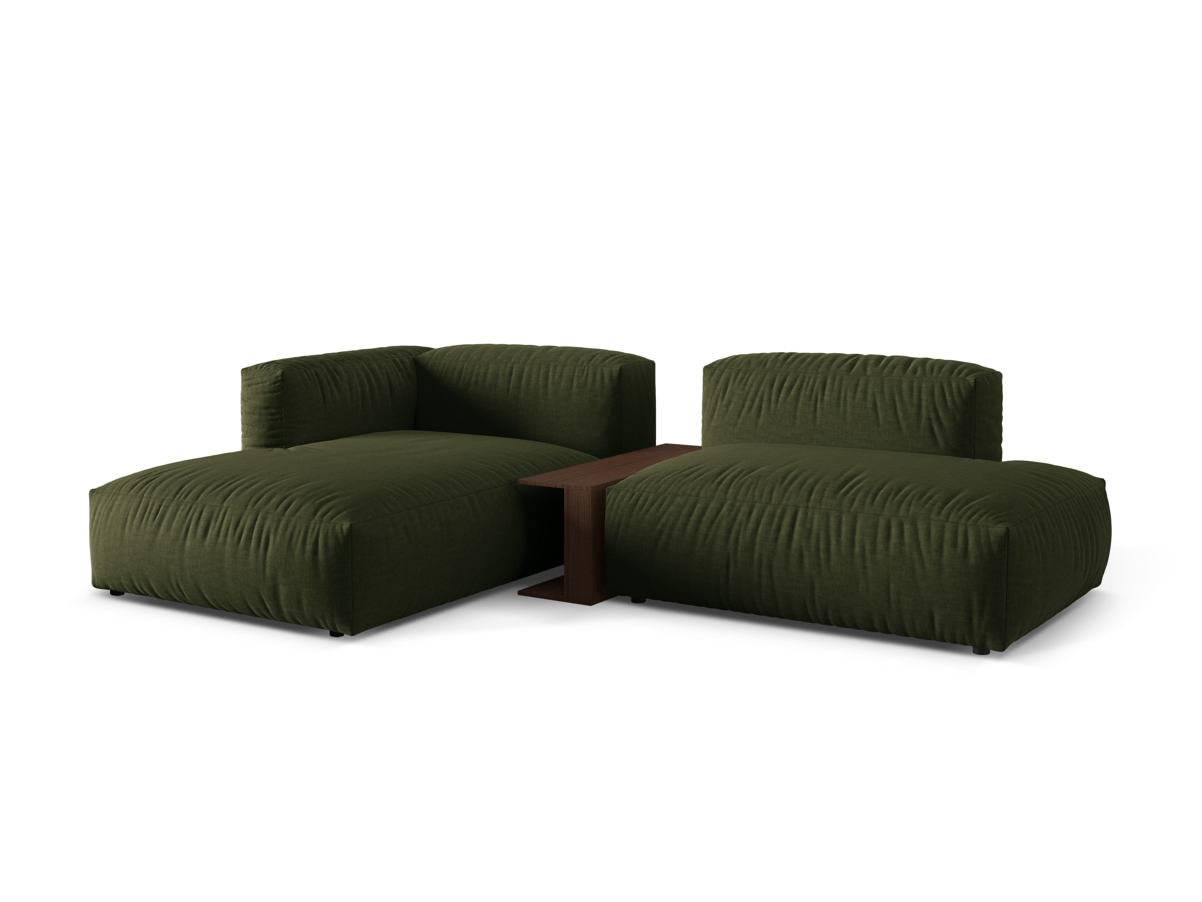 Left -hand corner with a table of Martin Zielony