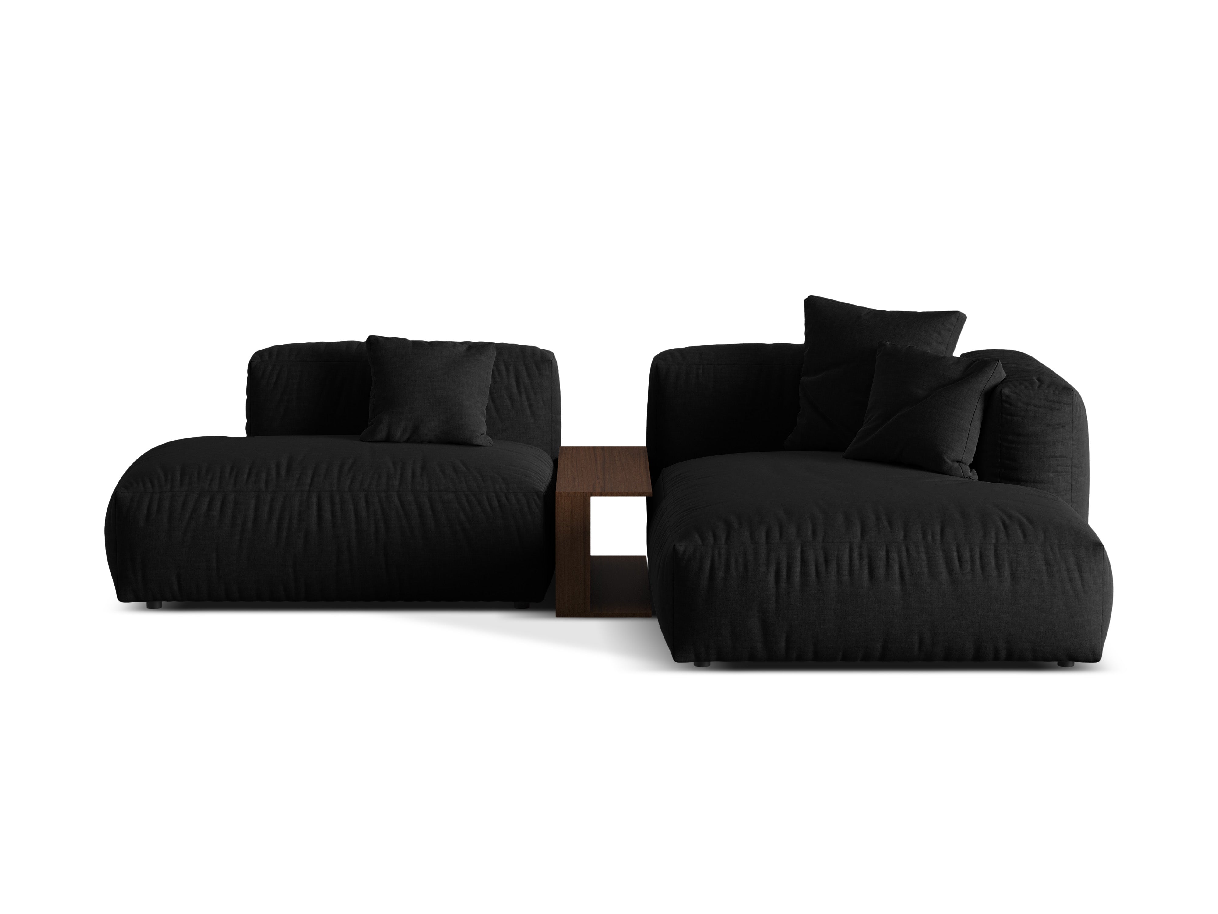 Right -sided corner with Martin Black table