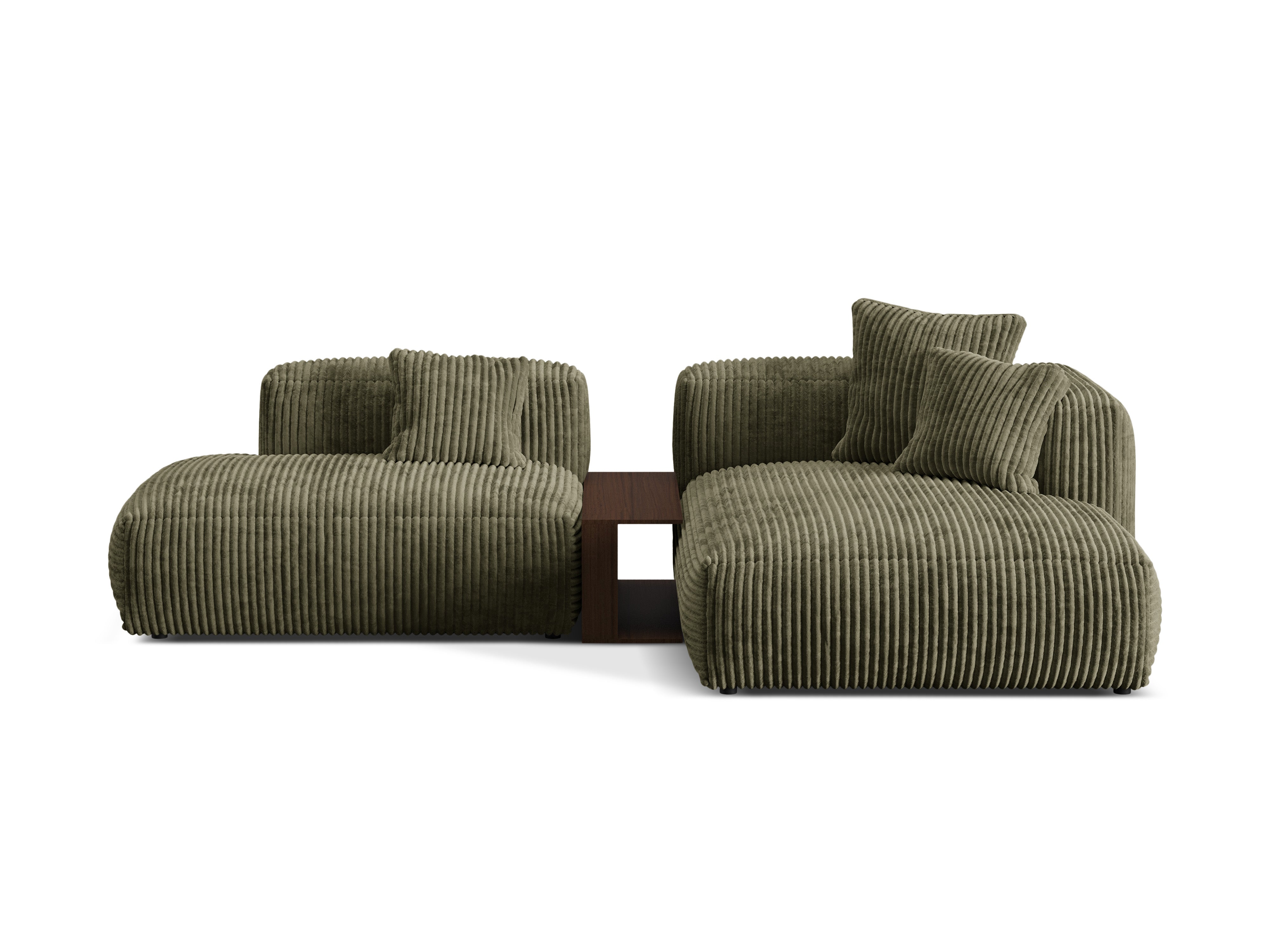 Right -sided corner with Martin Green Cordurian table
