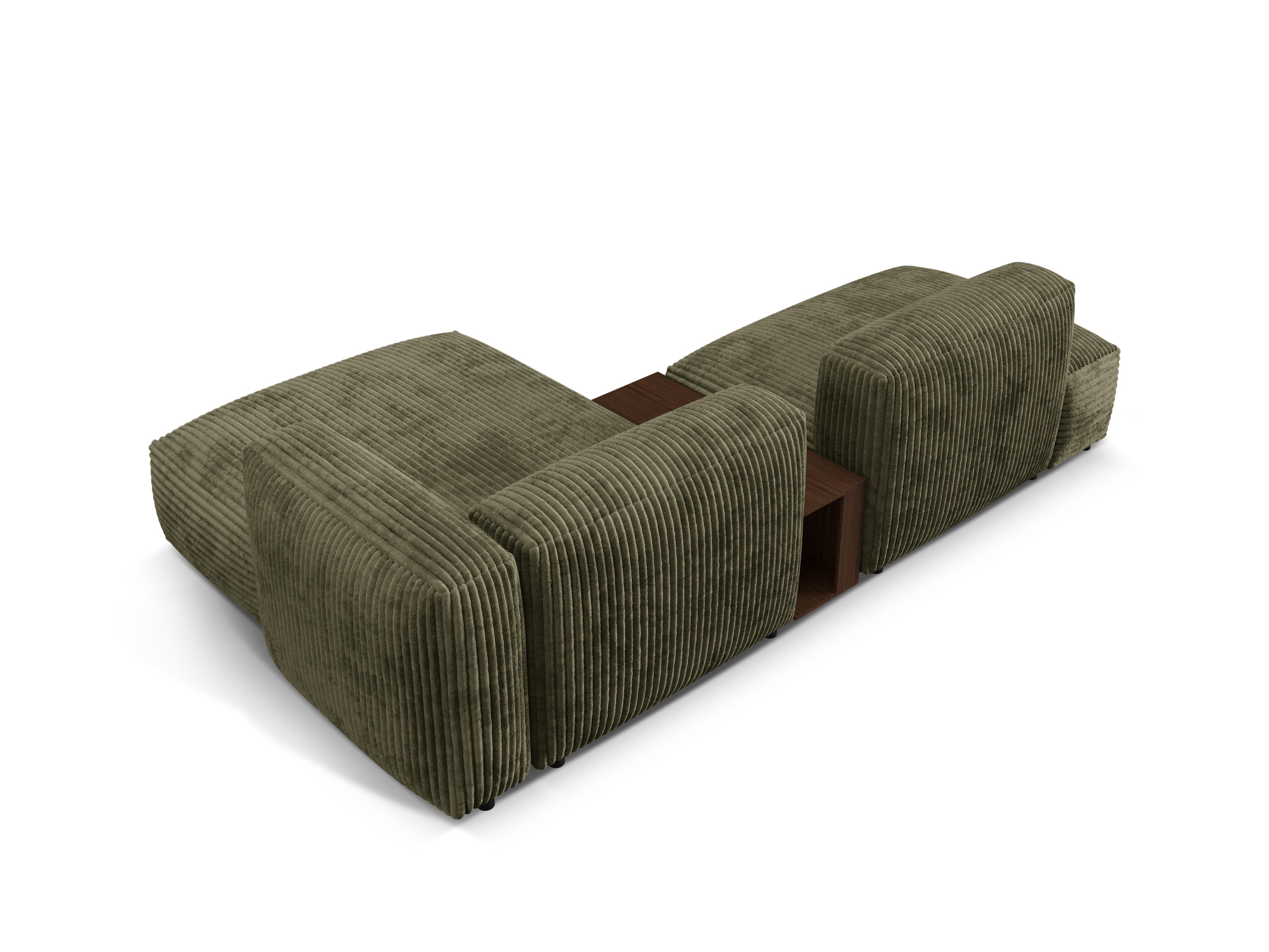 Right -sided corner with Martin Green Cordurian table
