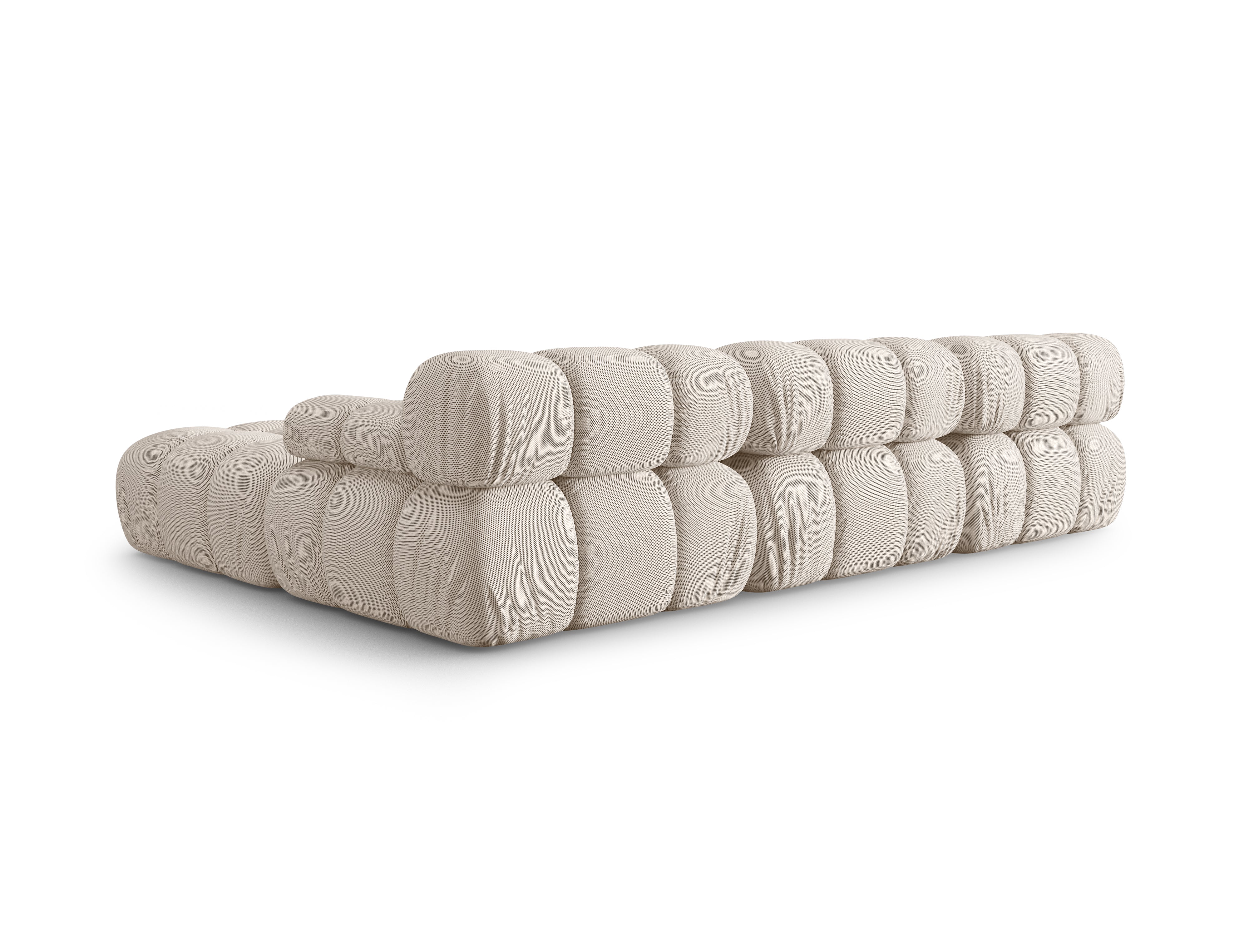 Universal corner sofa BELLIS beige 3D fabric