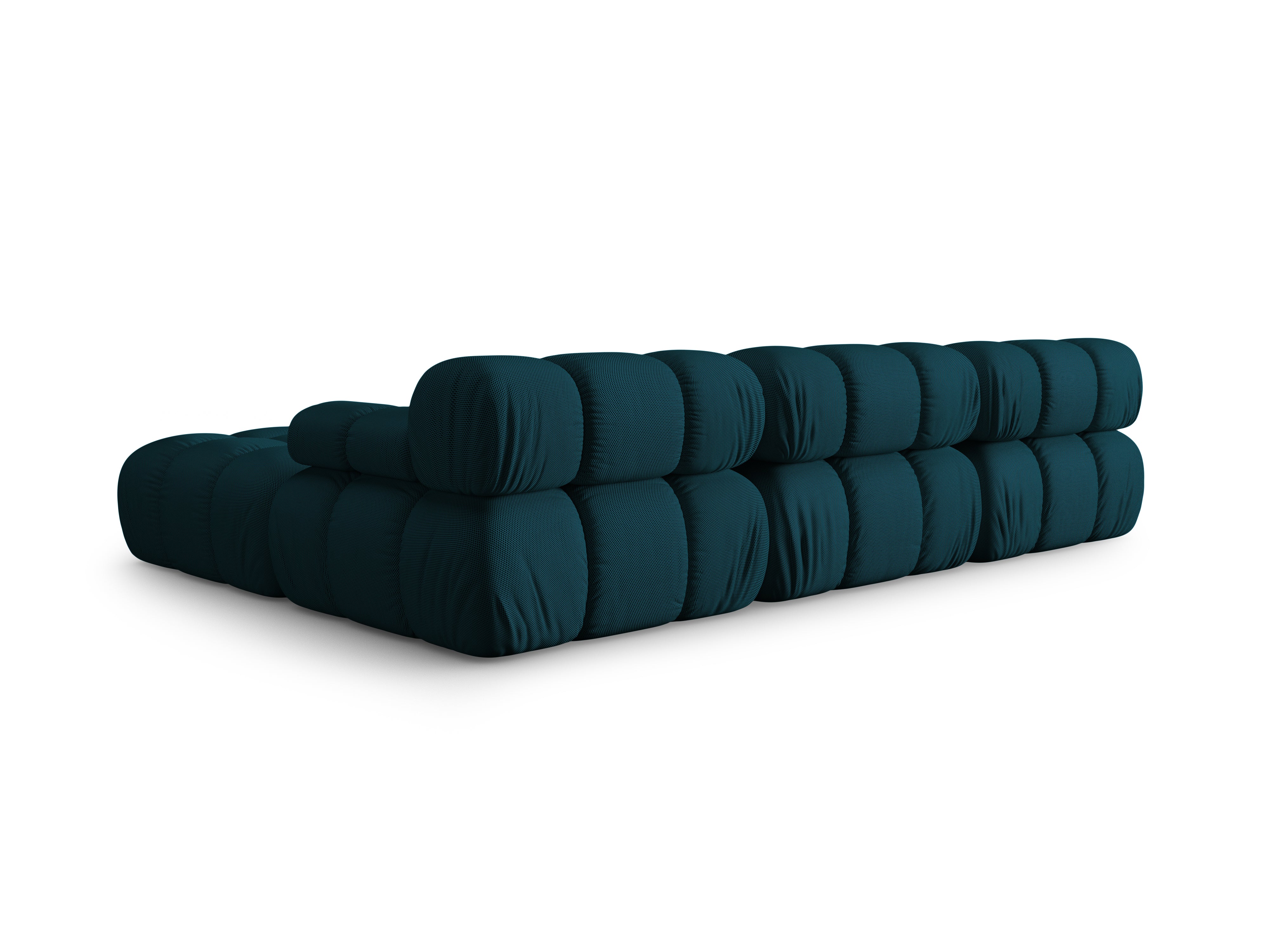 Universal corner sofa BELLIS in marine 3D fabric