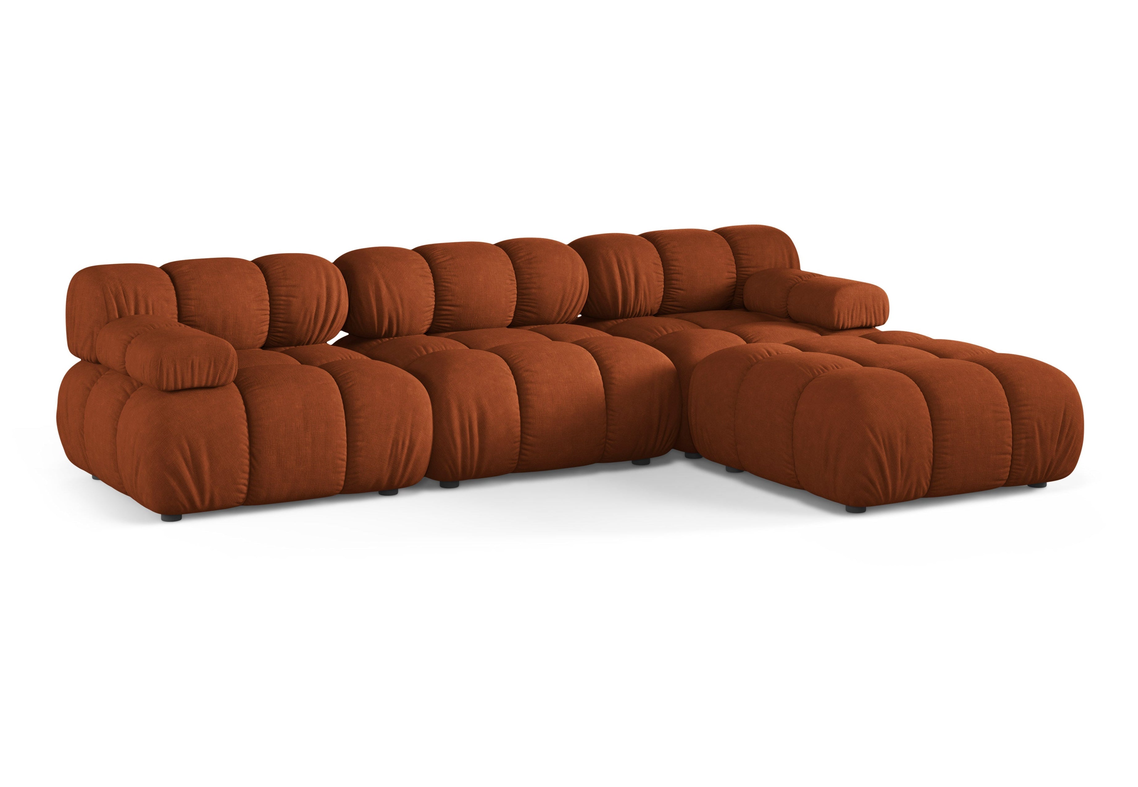 Universal Corner Sofa BELLIS Brick Red