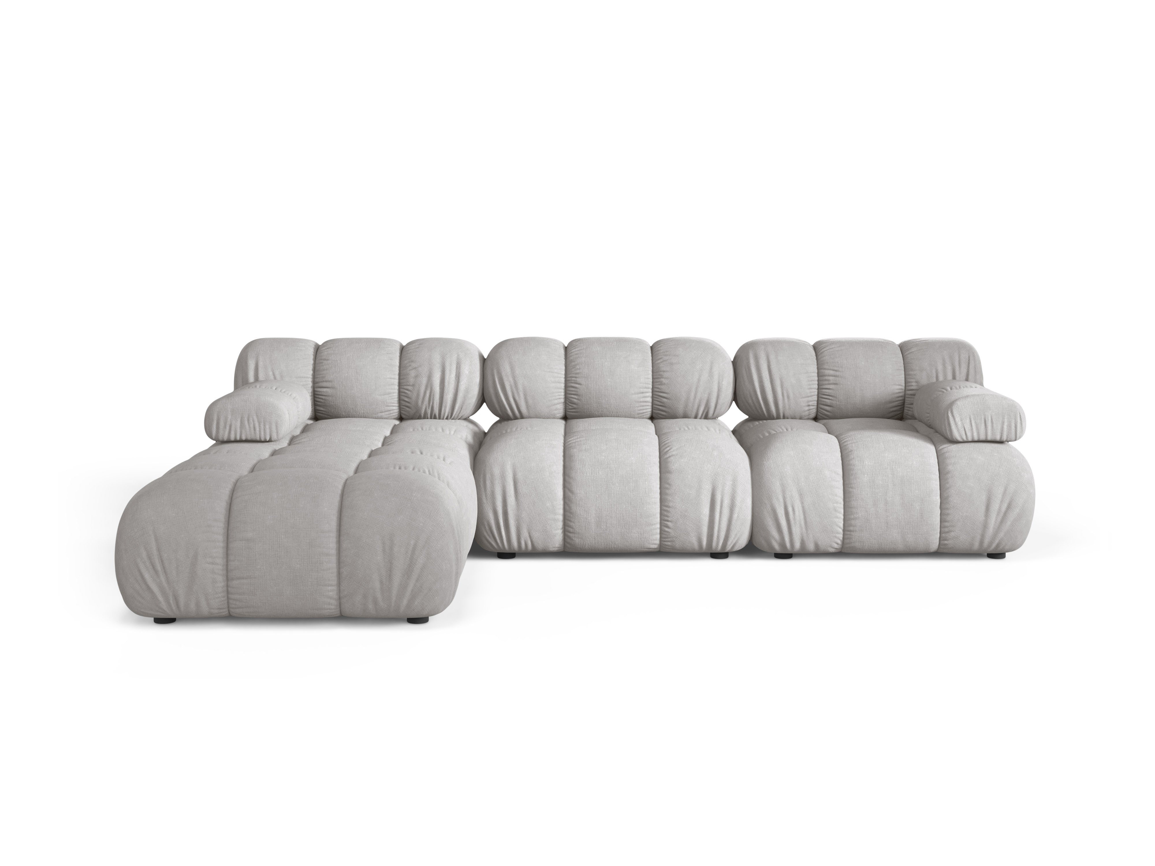 Universal corner sofa BELLIS light gray