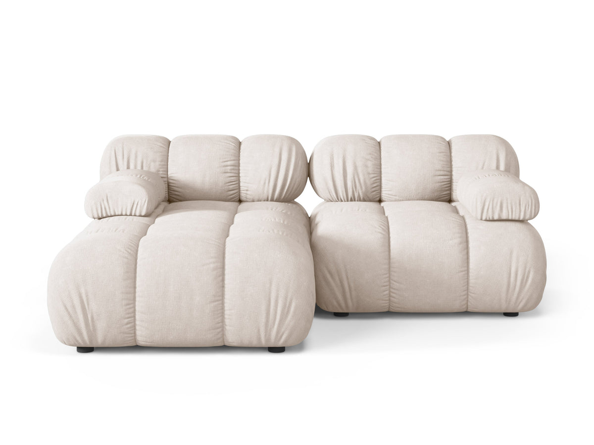 Left-facing 2-seater sofa BELLIS in beige