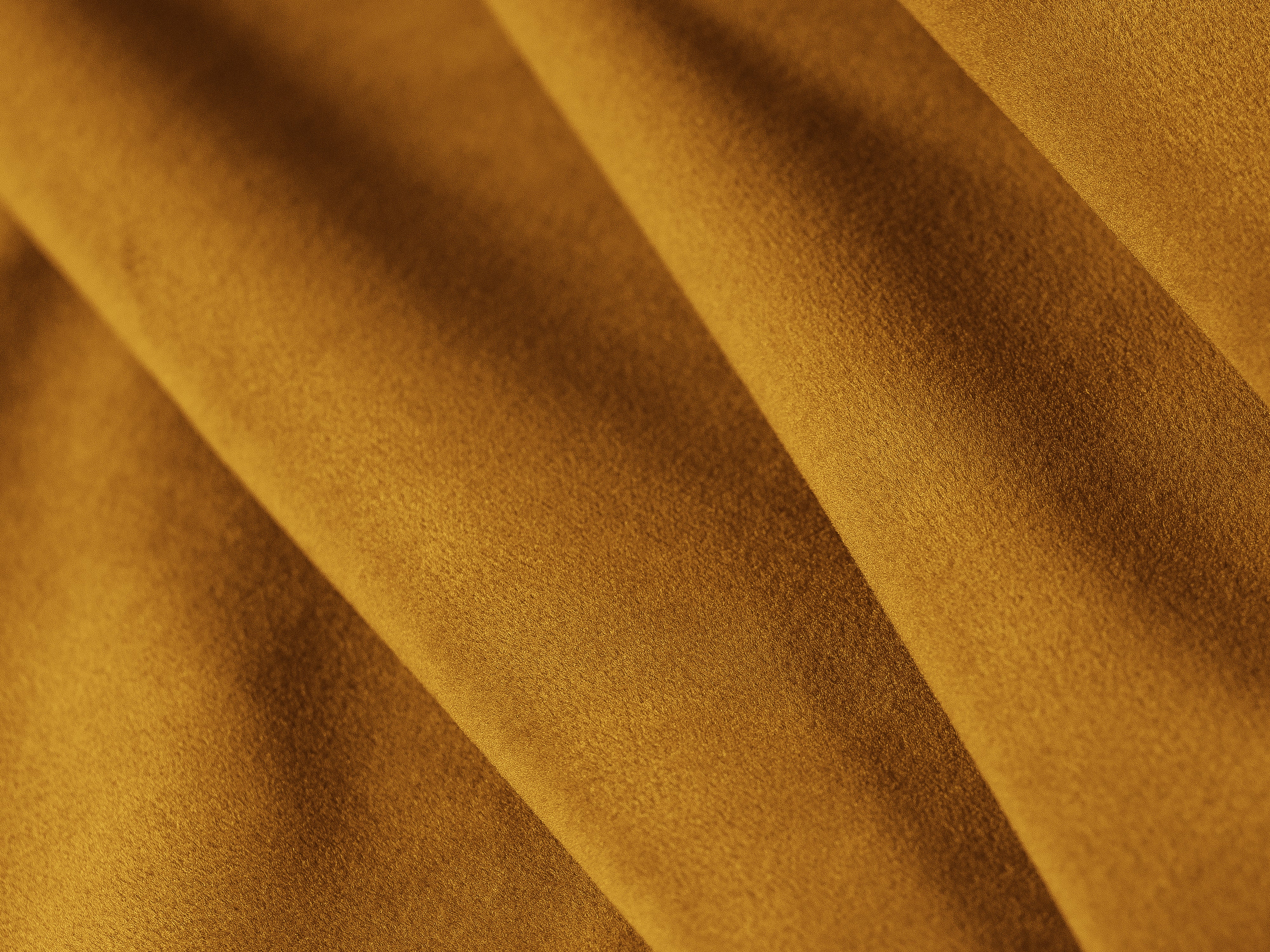 Left-facing modular sofa for 6 people in velvet MILEY yellow