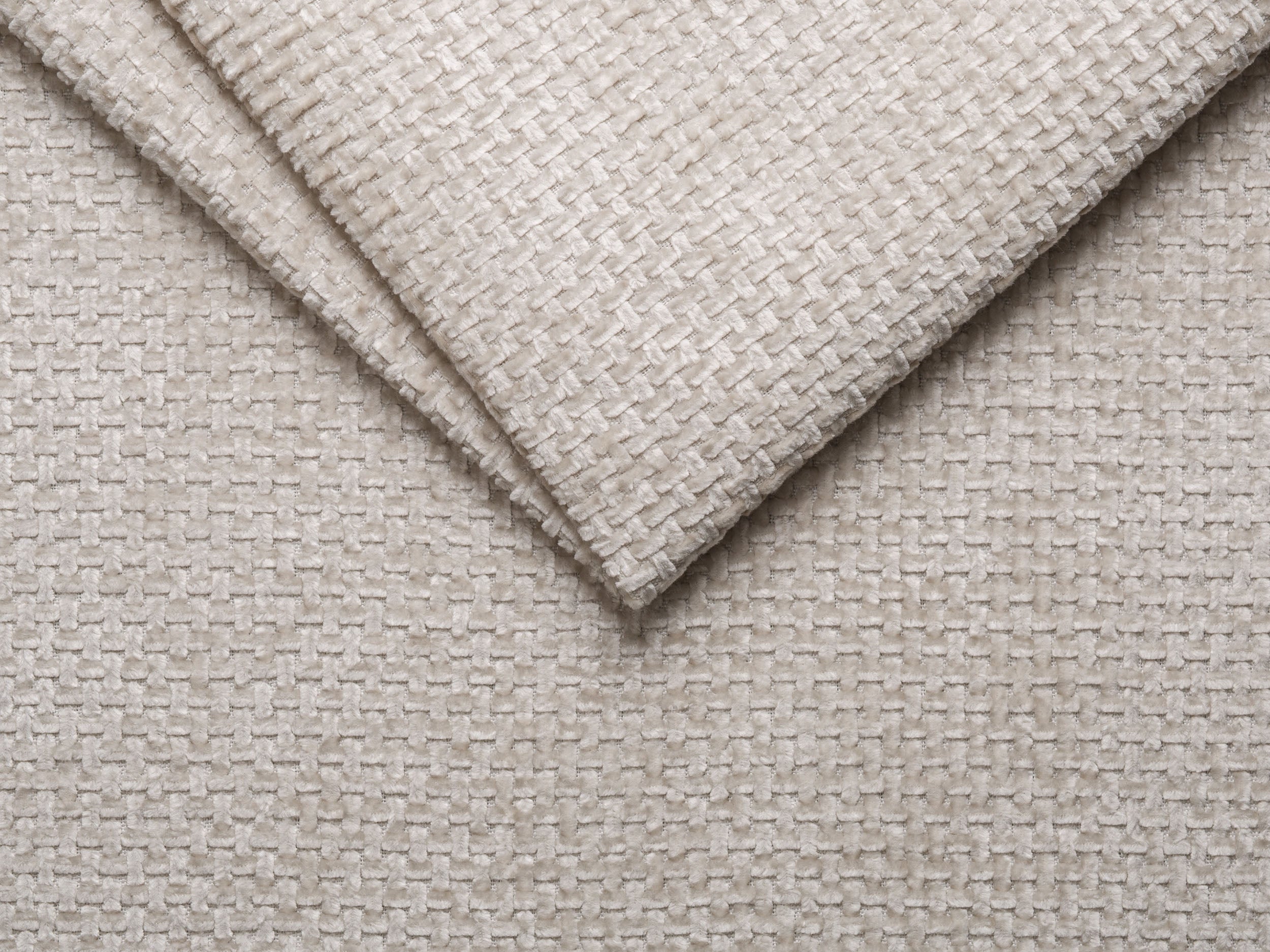 Modulares Ecksofa linksseitig für 7 Personen MILEY beige Chenille