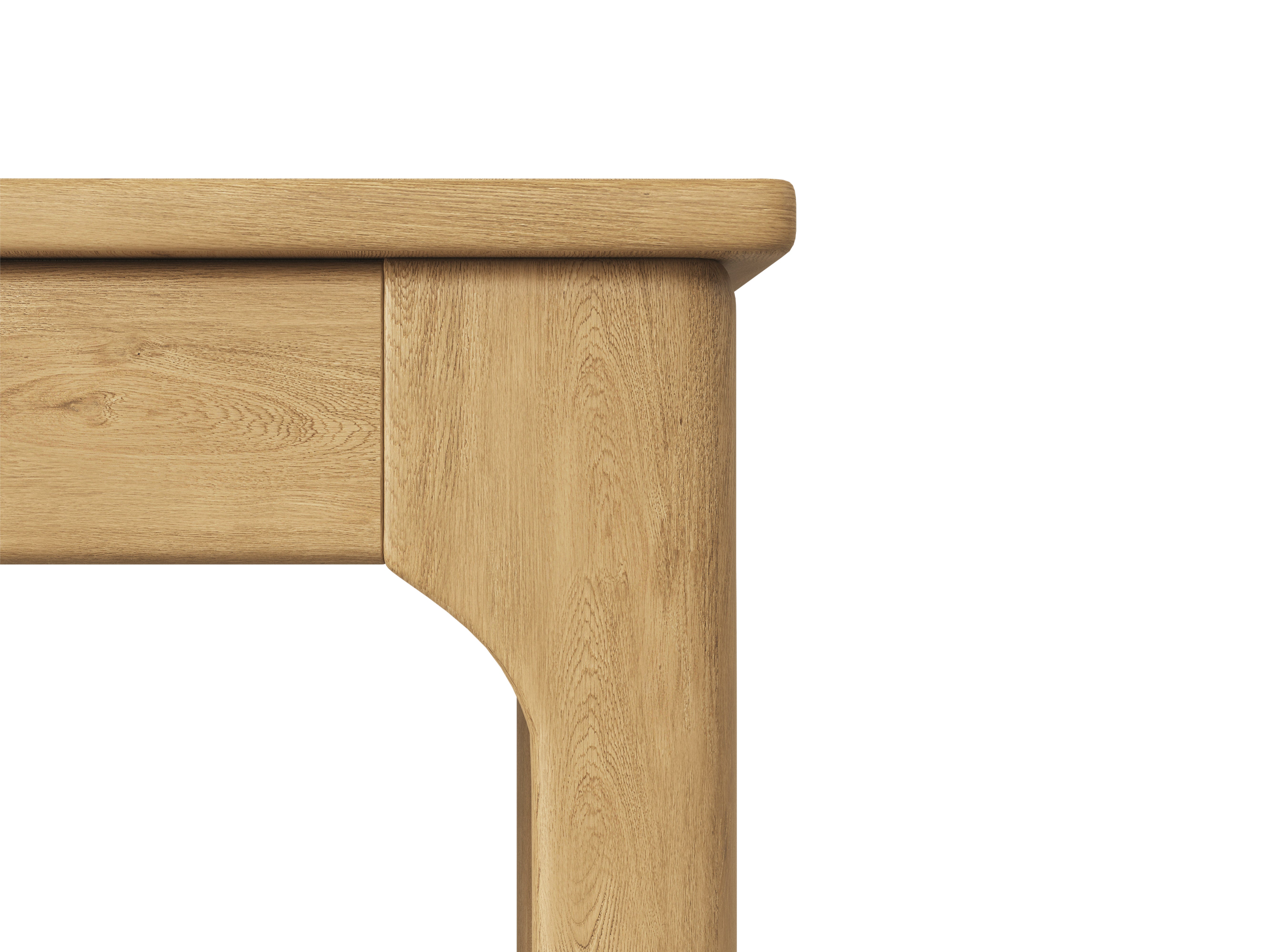 GALA extendable table in oak veneer