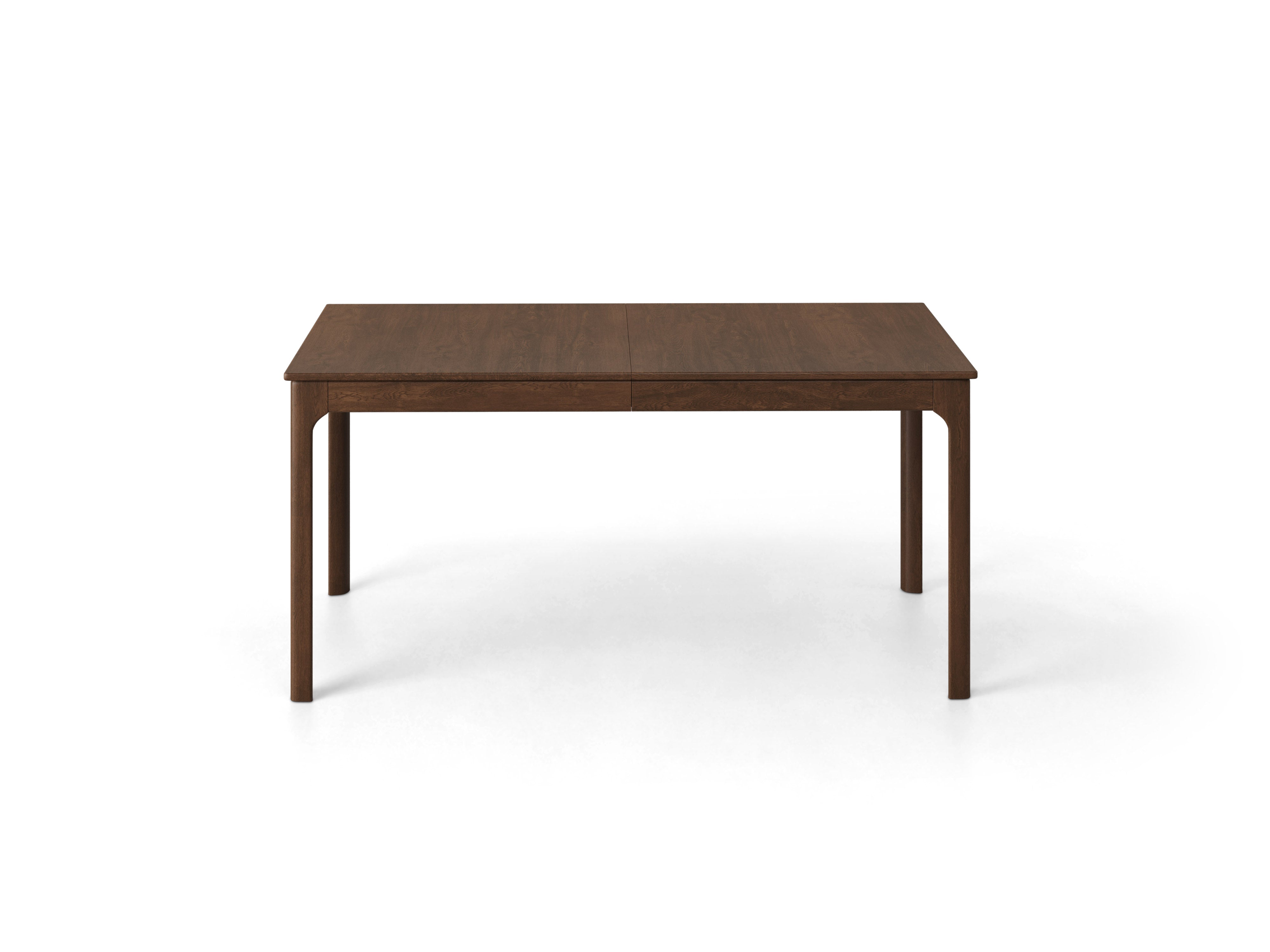 GALA extendable table in dark brown oak