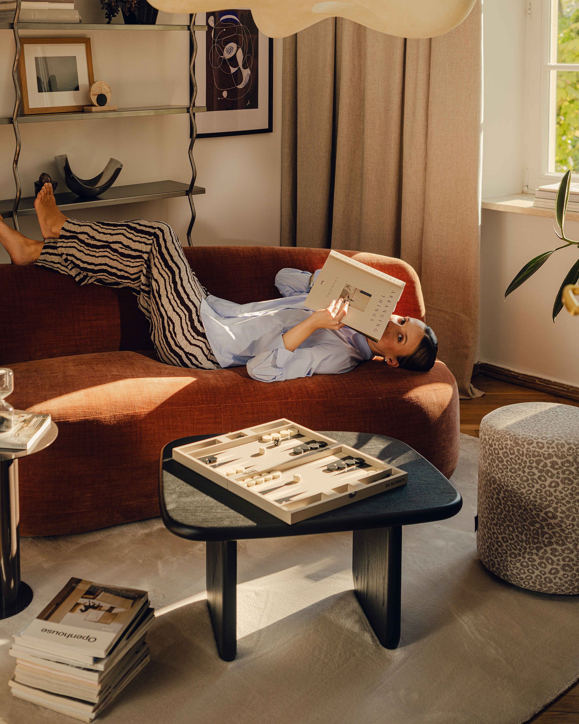 LANA oak coffee table