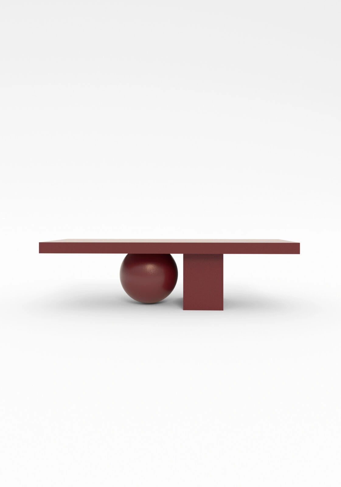 MOORT Coffee Table in Steel and Wood