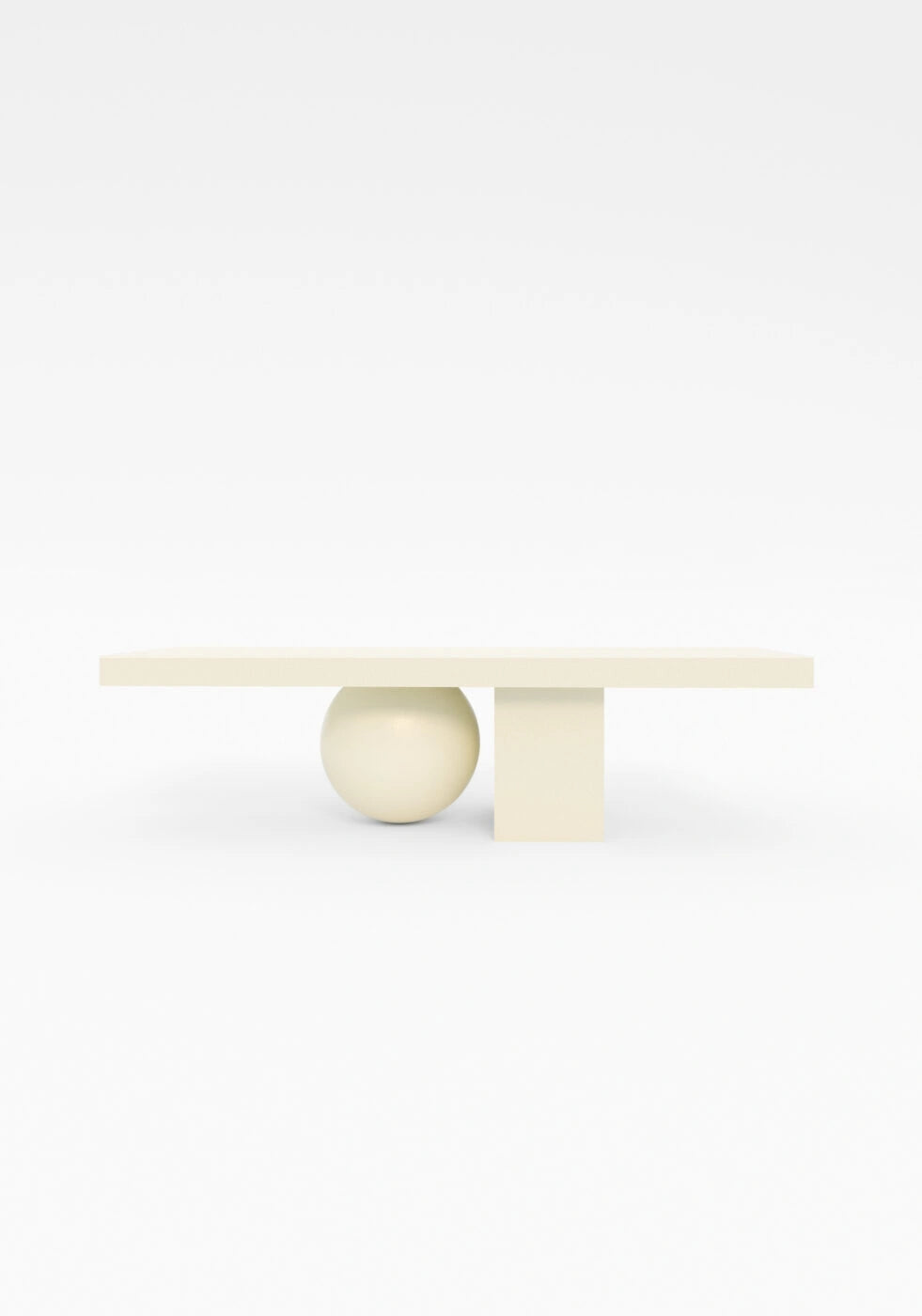 MOORT Coffee Table in Steel and Wood
