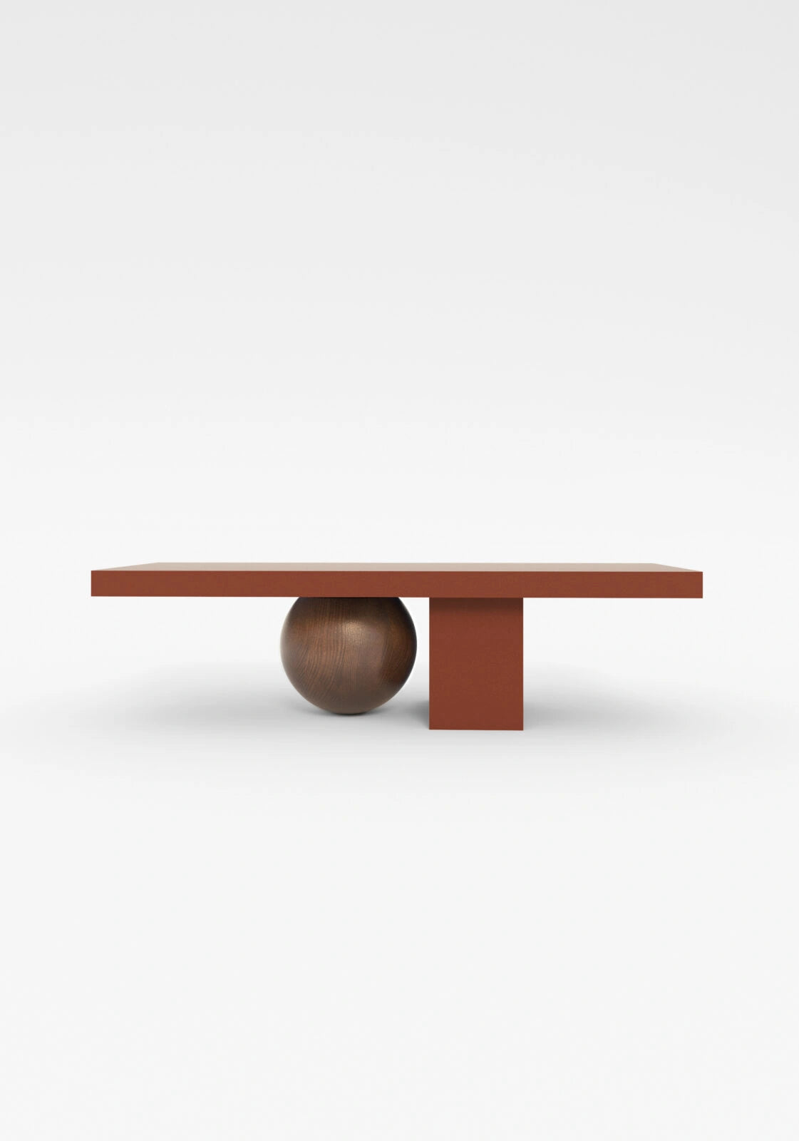 MOORT Coffee Table in Steel and Wood