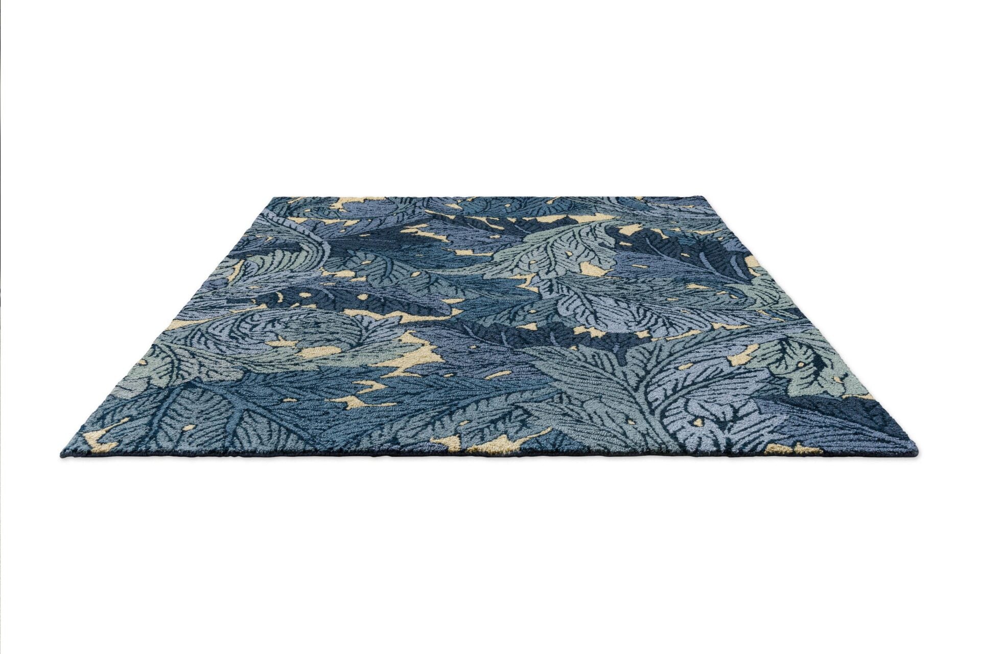 Outdoor-Teppich ACANTHUS INDIGO blau