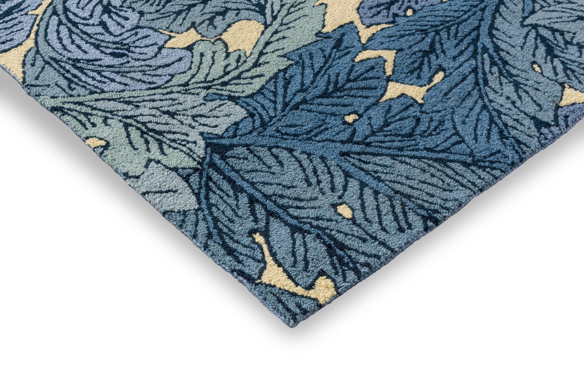 Outdoor-Teppich ACANTHUS INDIGO blau
