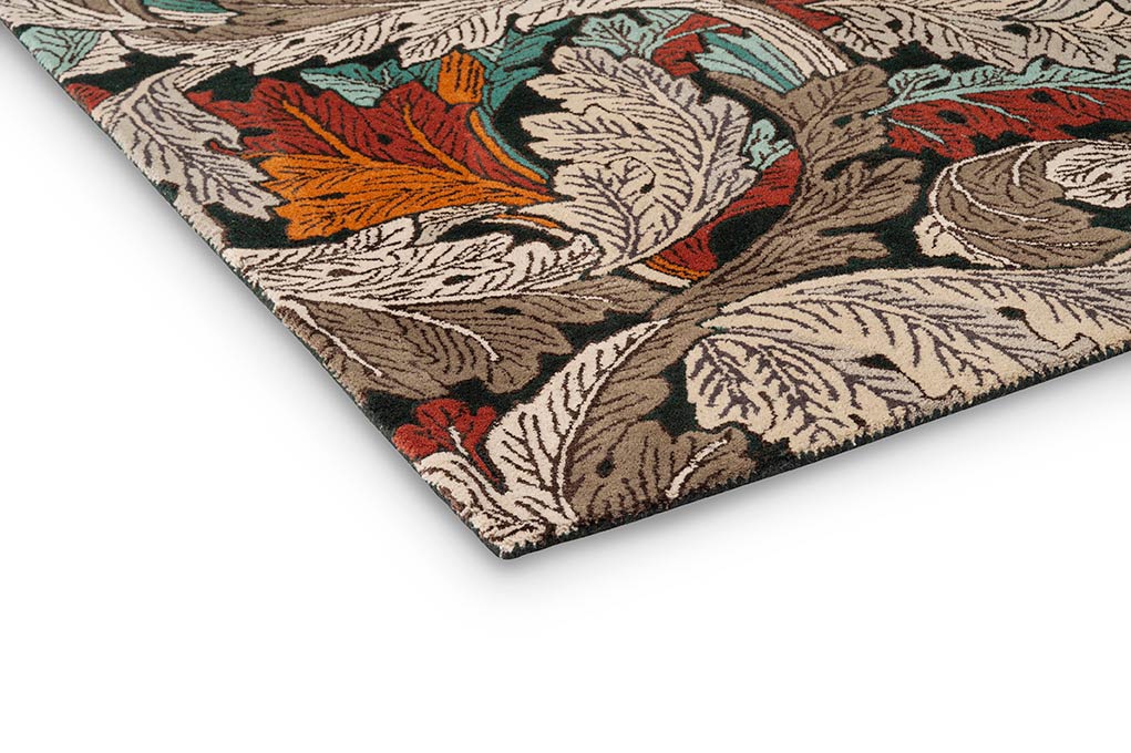 Acanthus Forest beige-brown rug