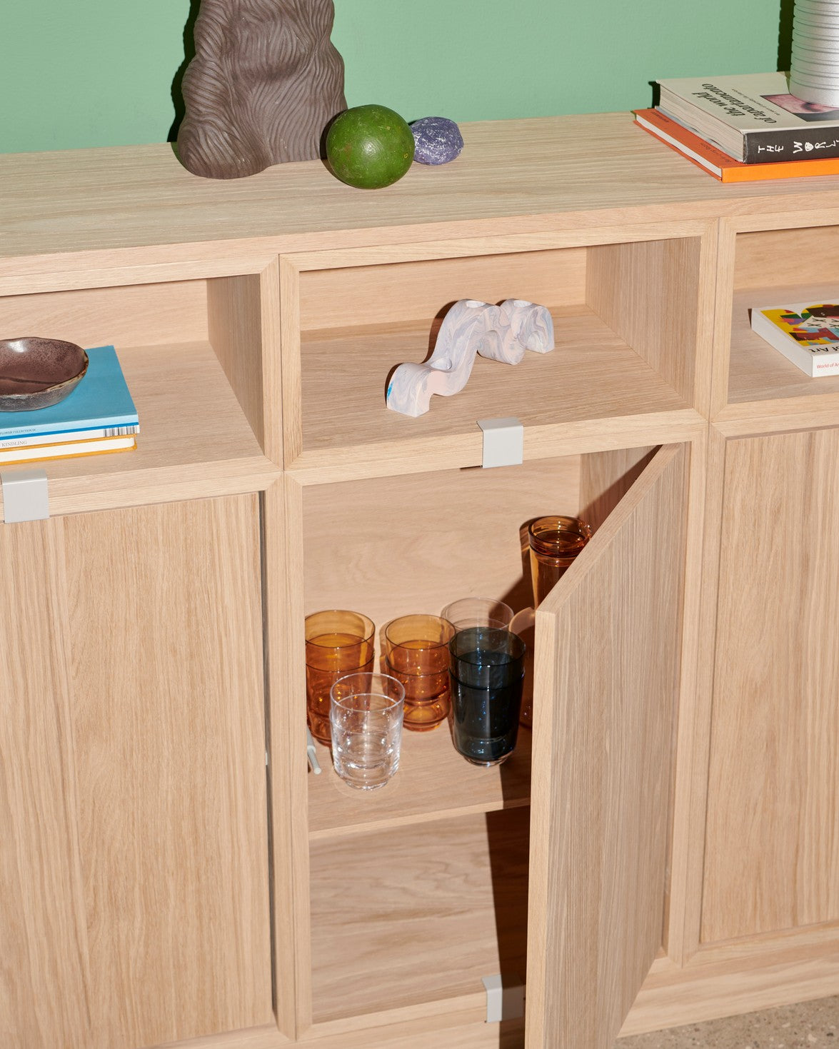 RAISE Amber Glasses Set